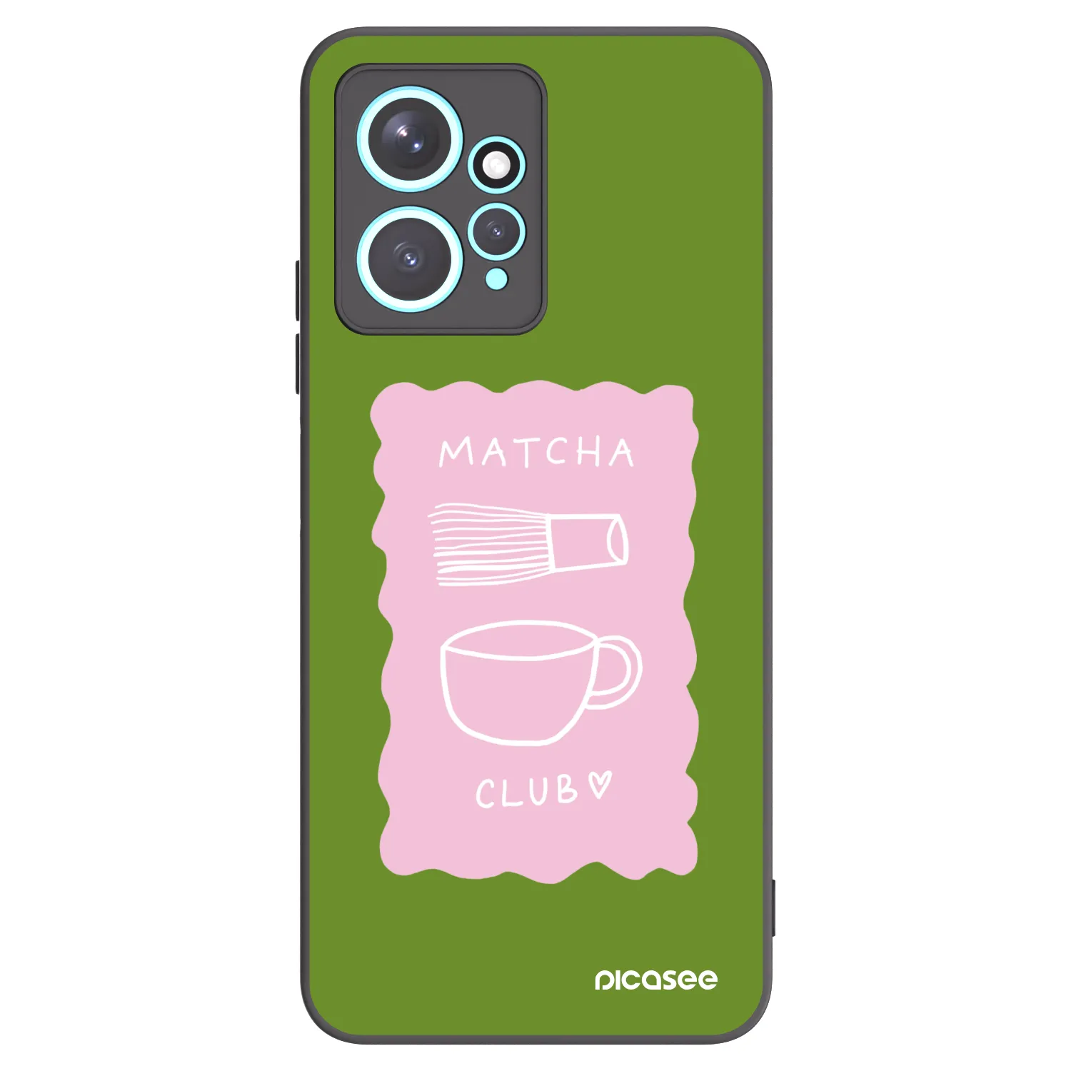 Picasee fekete szilikon tok az alábbi mobiltelefonokra Xiaomi Redmi Note 12 4G - Matcha club