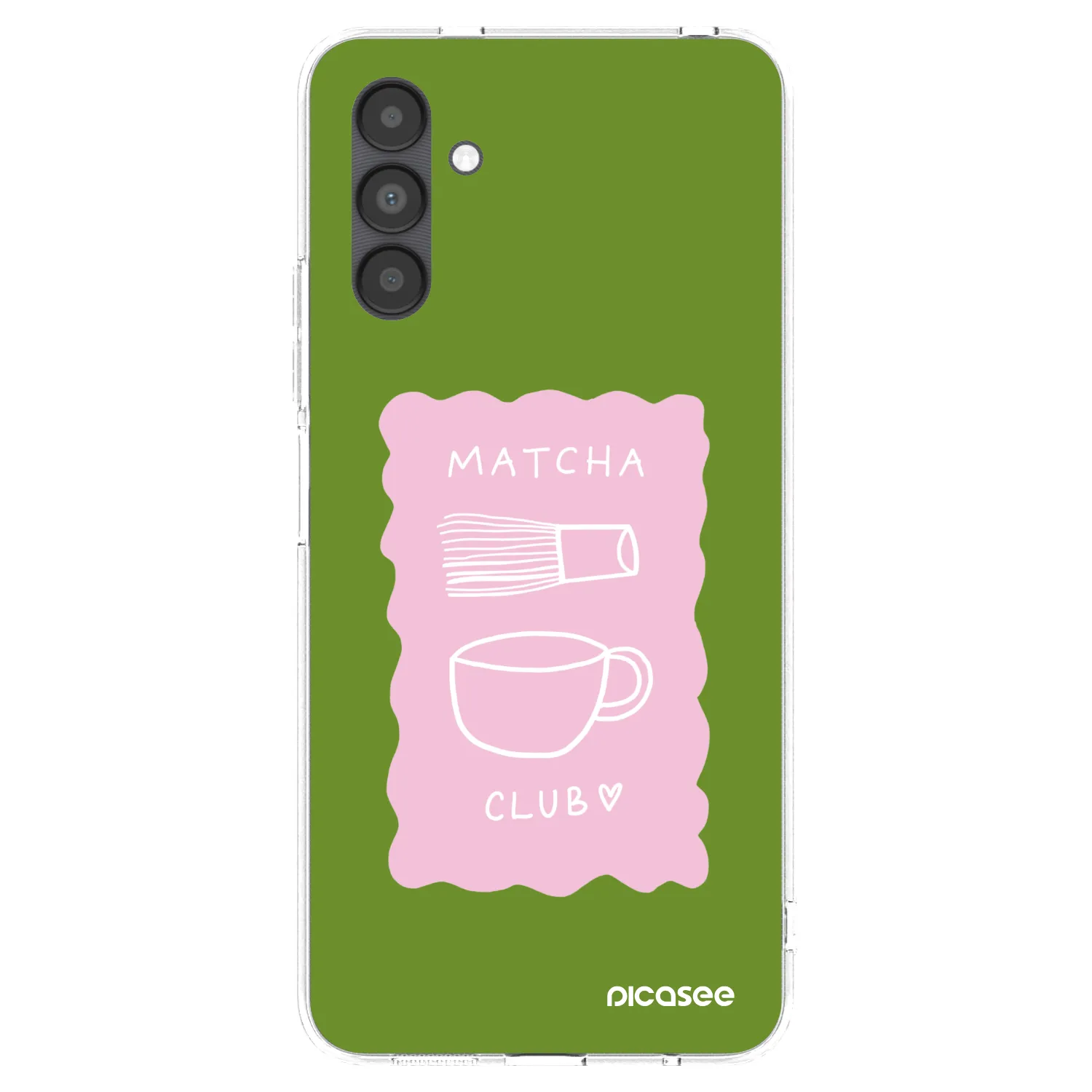 Picasee átlátszó szilikon tok az alábbi mobiltelefonokra Samsung Galaxy A04s A047F - Matcha club