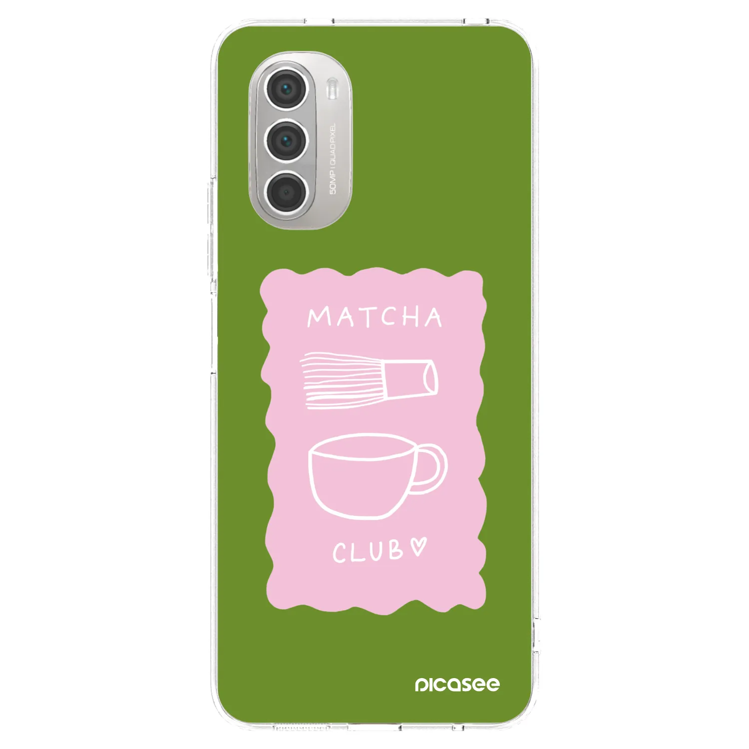 Picasee átlátszó szilikon tok az alábbi mobiltelefonokra Motorola Moto G51 - Matcha club
