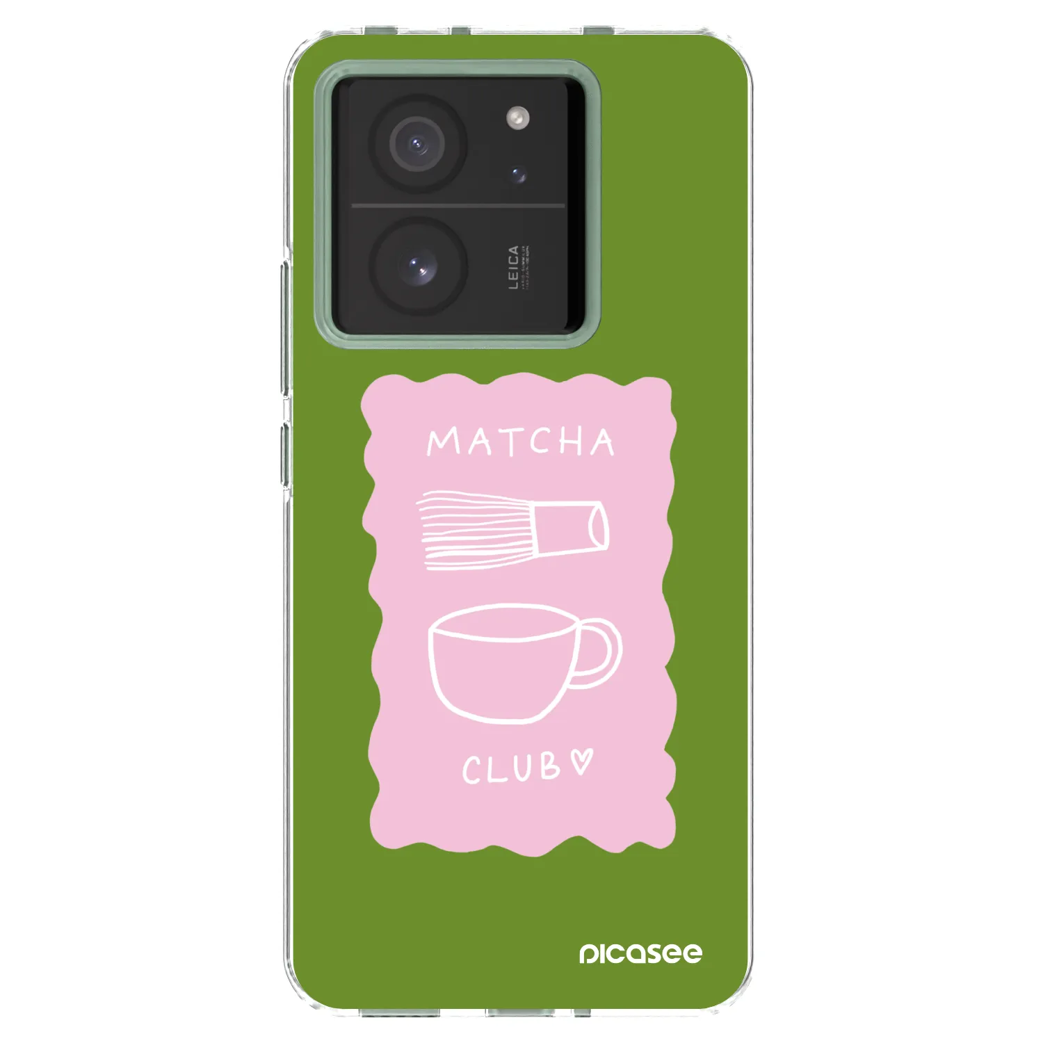 Picasee átlátszó szilikon tok az alábbi mobiltelefonokra Xiaomi 13T Pro - Matcha club