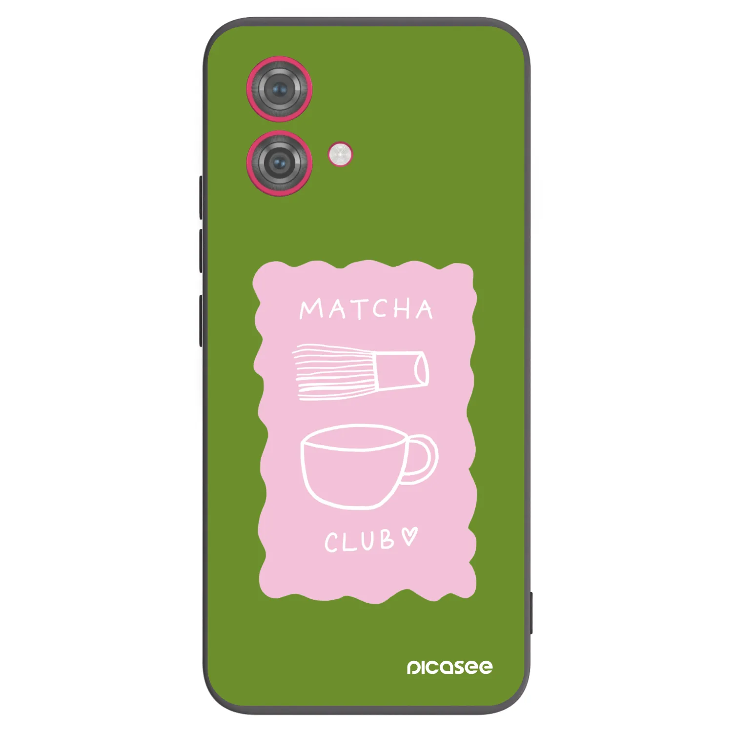 Picasee fekete szilikon tok az alábbi mobiltelefonokra Motorola Moto G84 5G - Matcha club