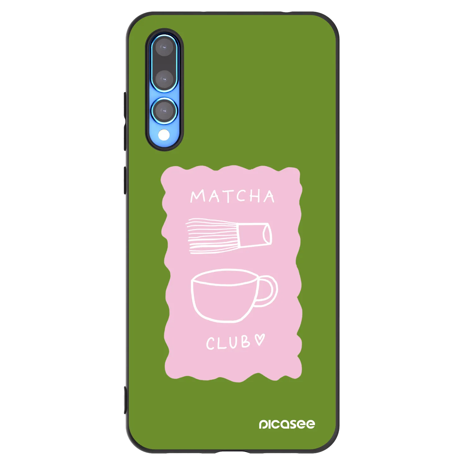 Picasee fekete szilikon tok az alábbi mobiltelefonokra Huawei P20 Pro - Matcha club