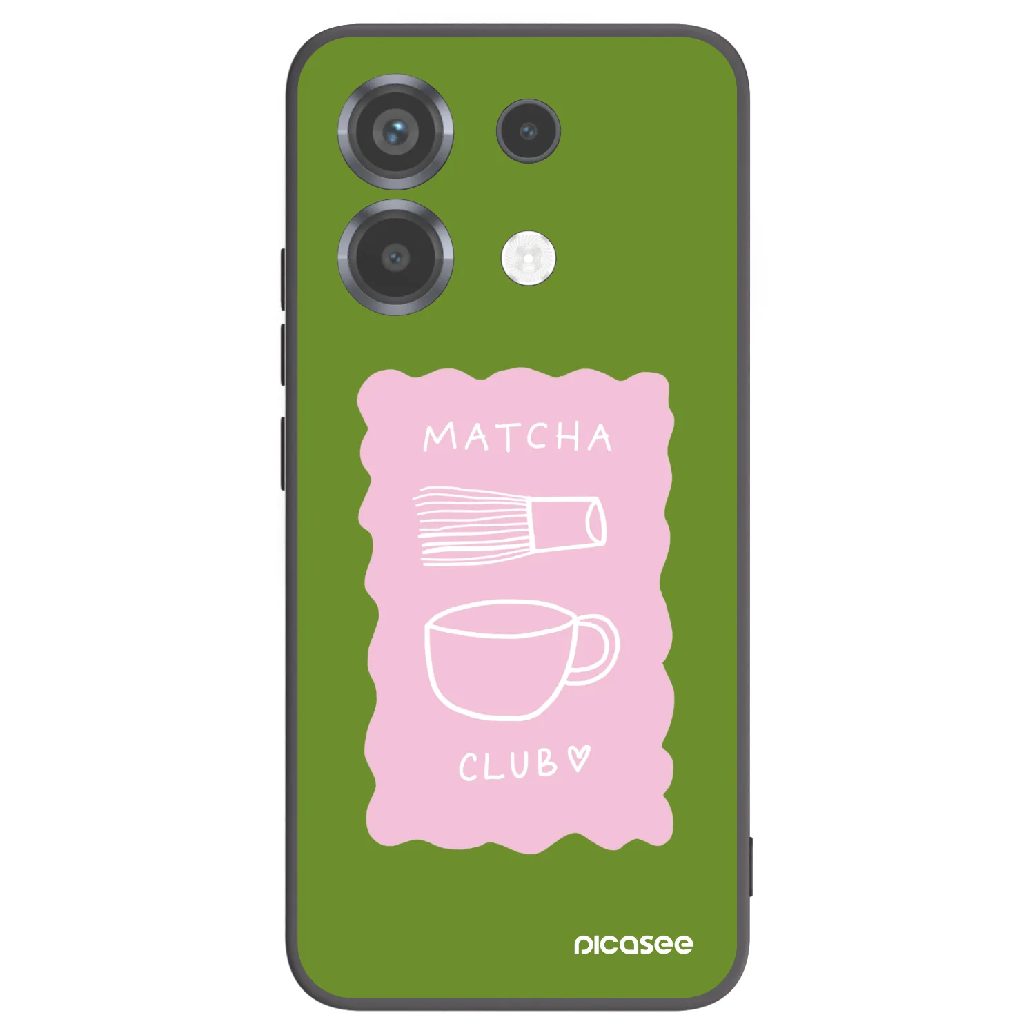 Picasee fekete szilikon tok az alábbi mobiltelefonokra Xiaomi Poco X6 - Matcha club