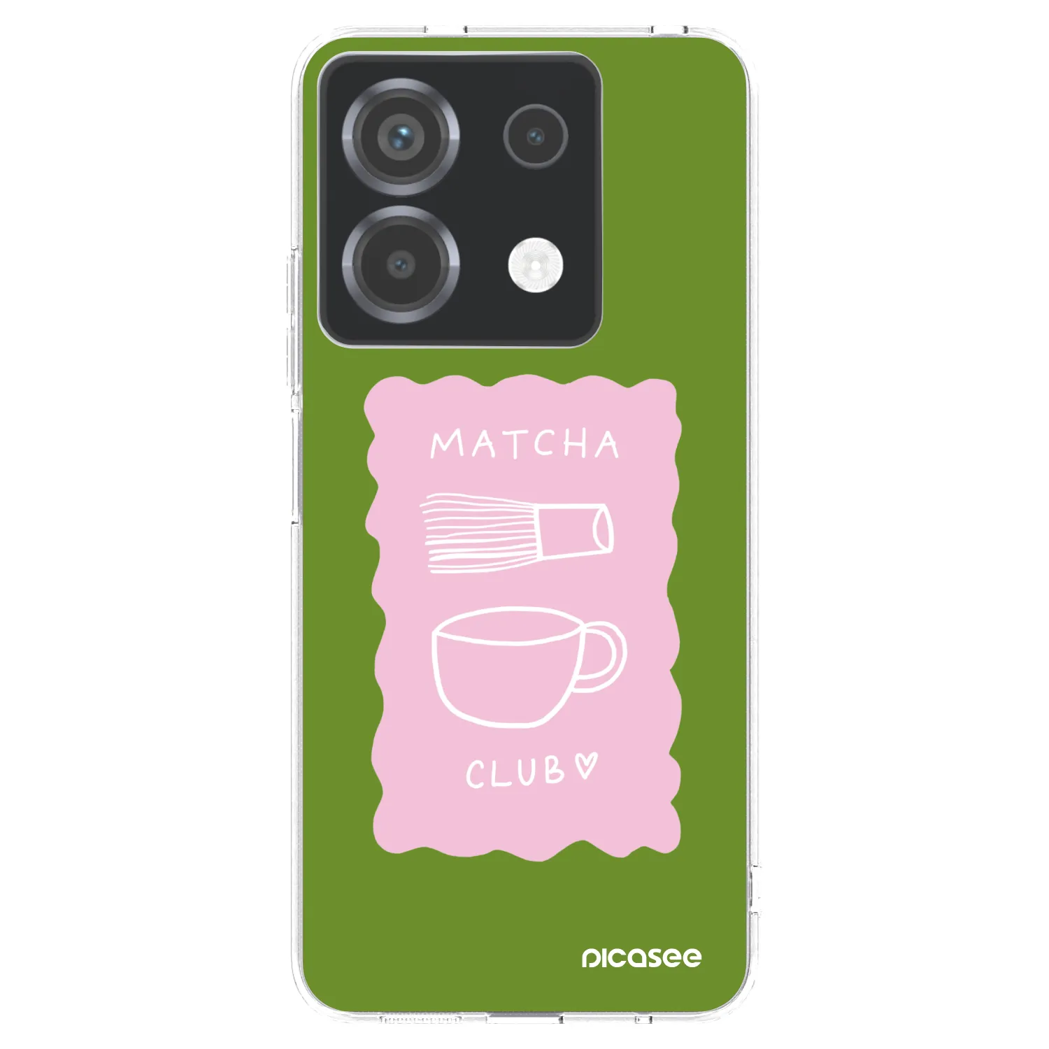 Picasee átlátszó szilikon tok az alábbi mobiltelefonokra Xiaomi Poco X6 - Matcha club