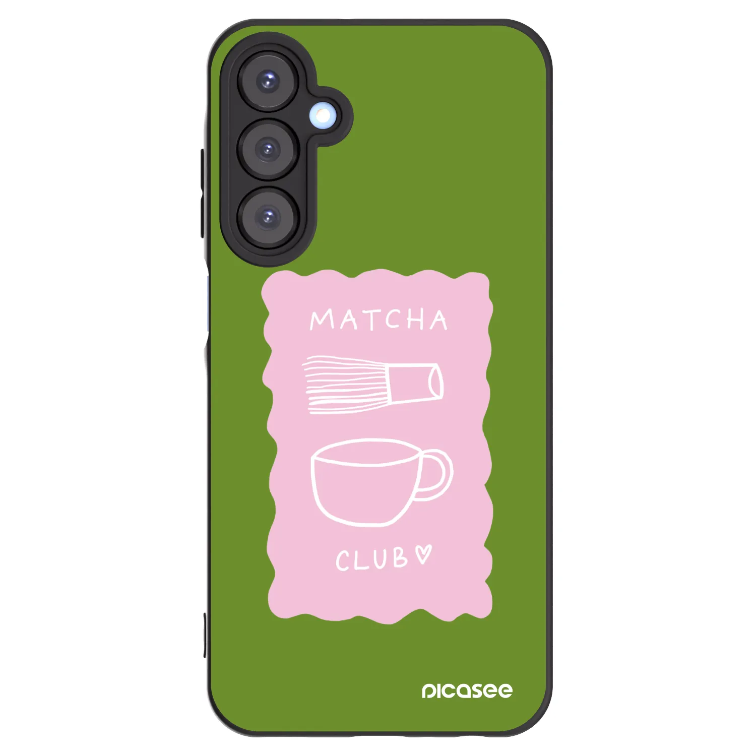 Picasee fekete szilikon tok az alábbi mobiltelefonokra Samsung Galaxy A25 A256B 5G - Matcha club