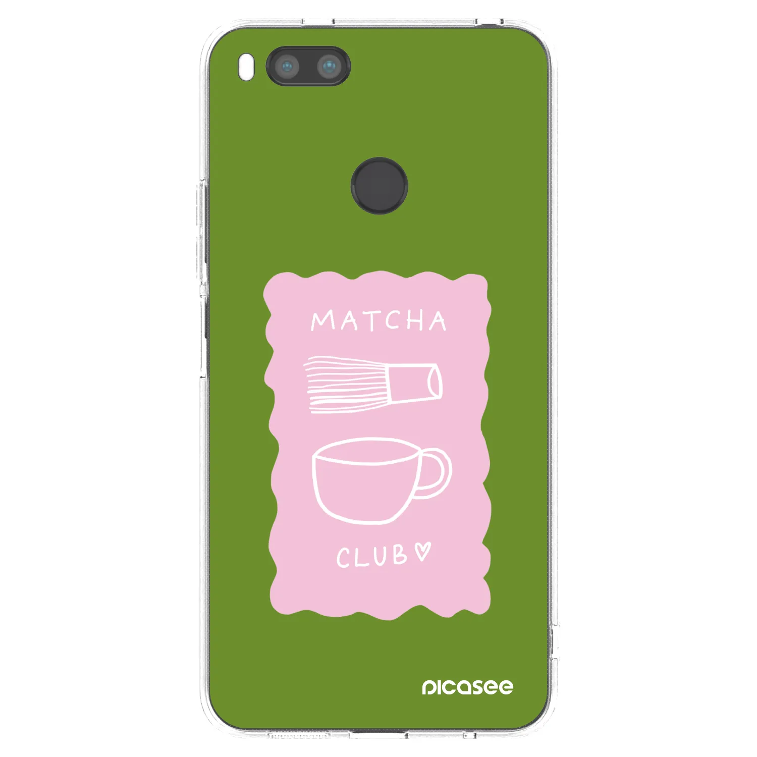 Picasee átlátszó szilikon tok az alábbi mobiltelefonokra Xiaomi Mi A1 Global - Matcha club
