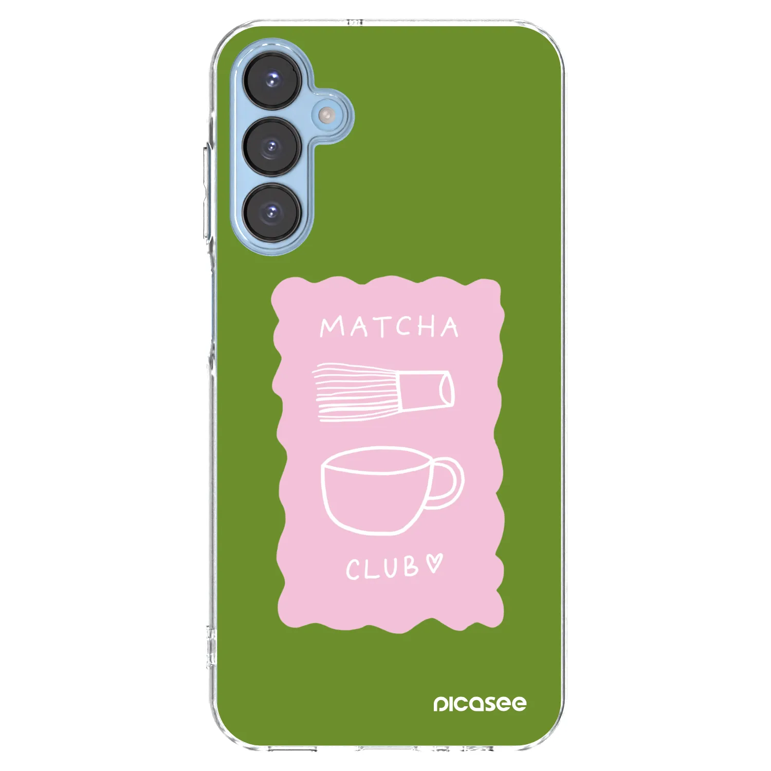 Picasee átlátszó szilikon tok az alábbi mobiltelefonokra Samsung Galaxy A15 A156B 5G - Matcha club
