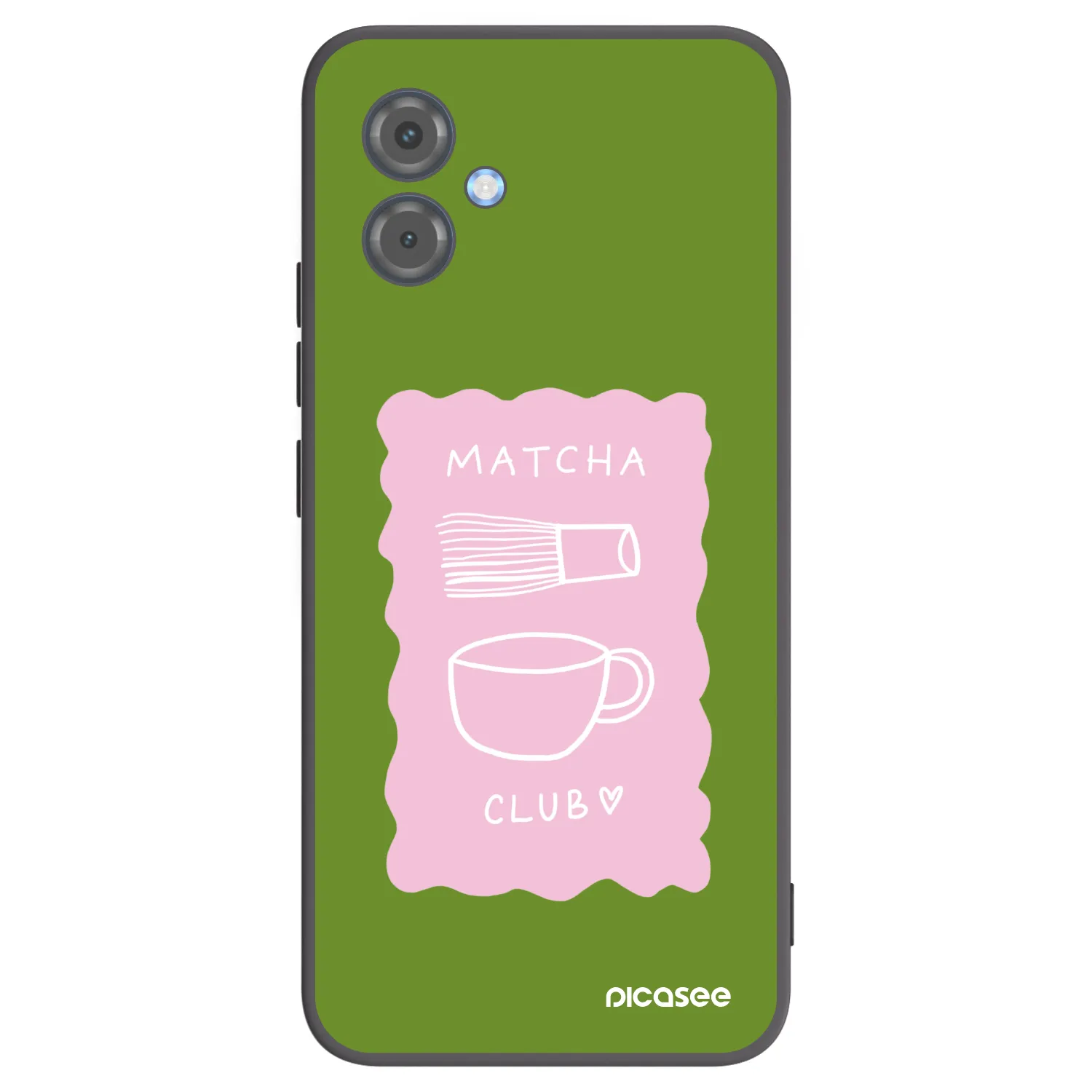 Picasee fekete szilikon tok az alábbi mobiltelefonokra Motorola Moto G14 - Matcha club