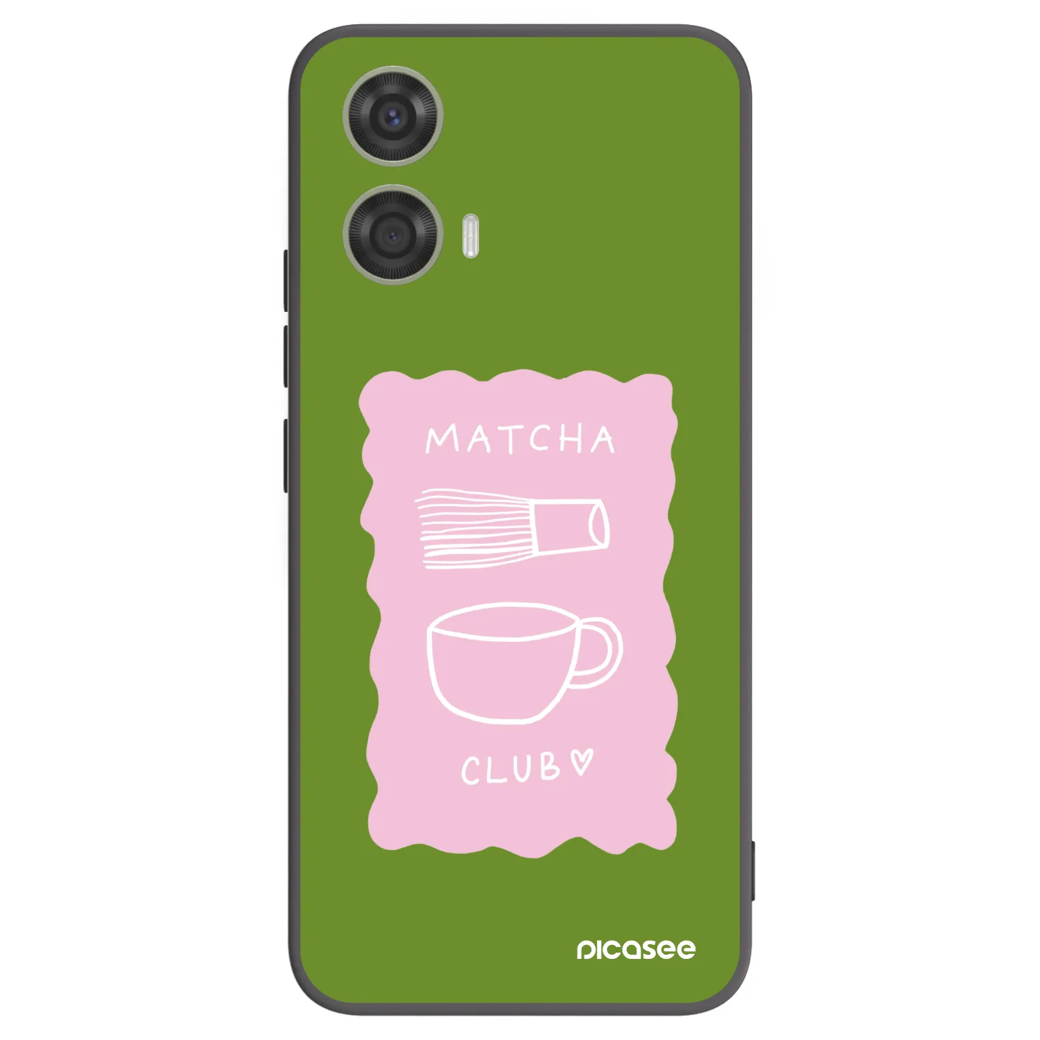 Picasee fekete szilikon tok az alábbi mobiltelefonokra Motorola Moto G24 - Matcha club