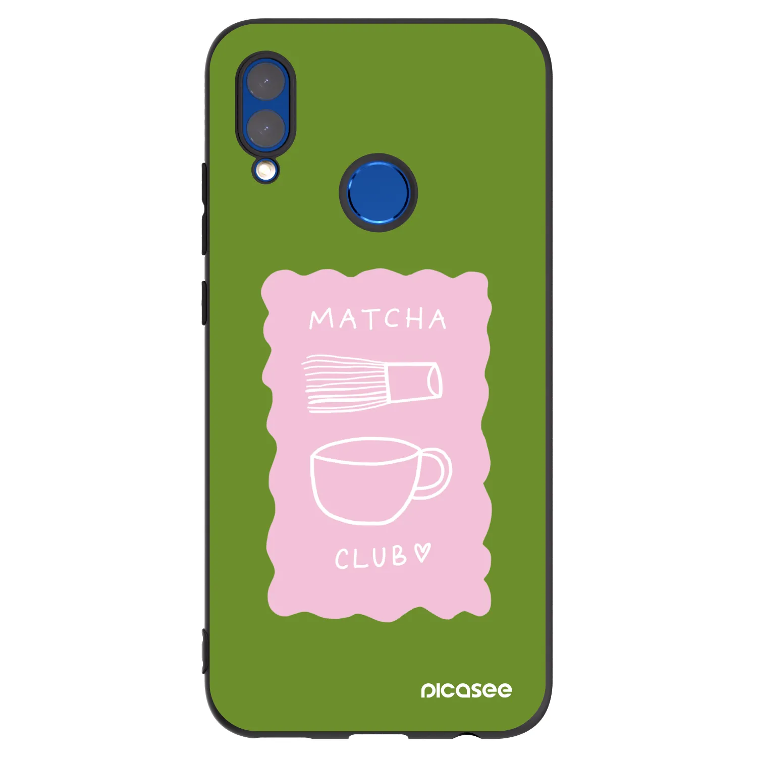 Picasee fekete szilikon tok az alábbi mobiltelefonokra Honor 10 Lite - Matcha club