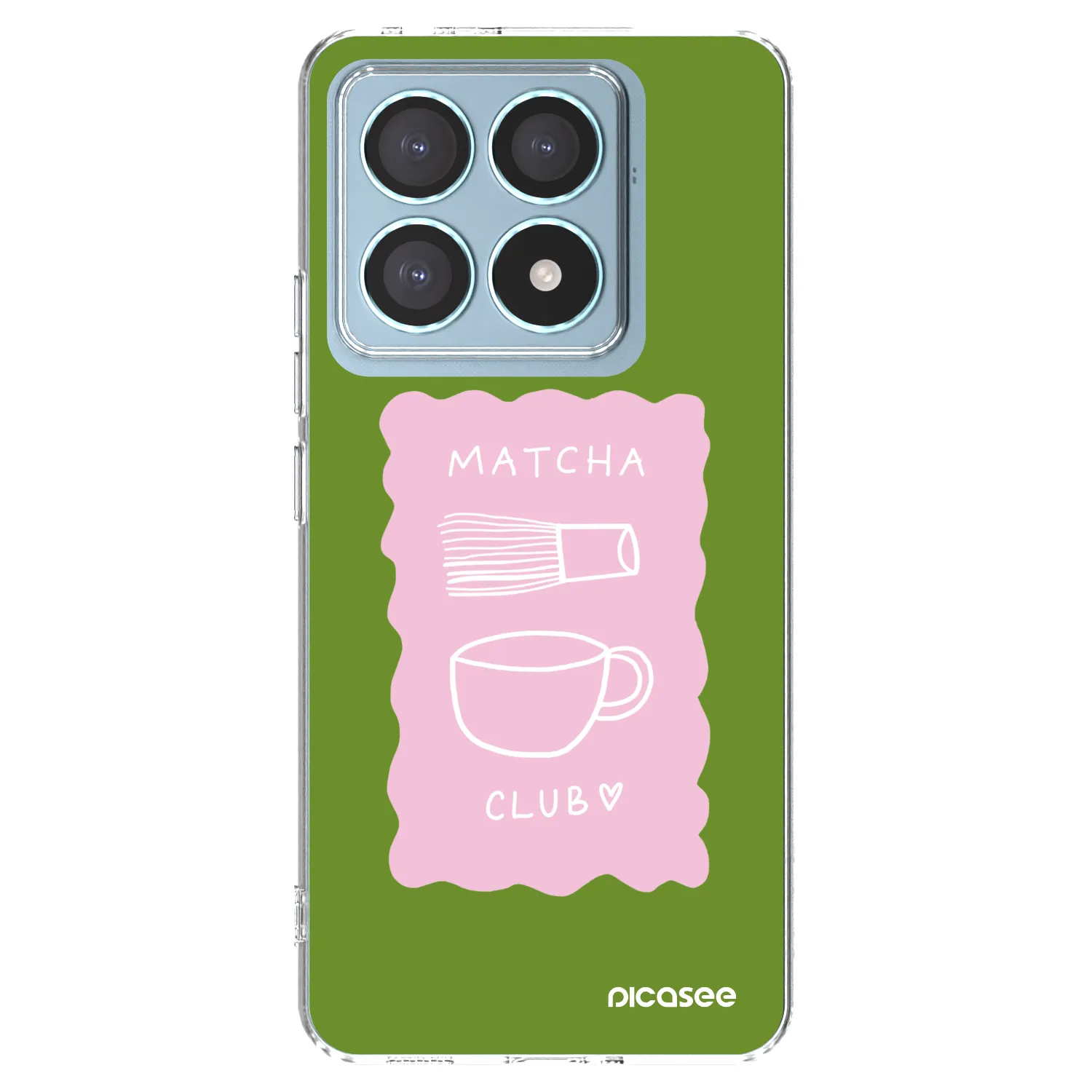 Picasee átlátszó szilikon tok az alábbi mobiltelefonokra Xiaomi 14T Pro - Matcha club