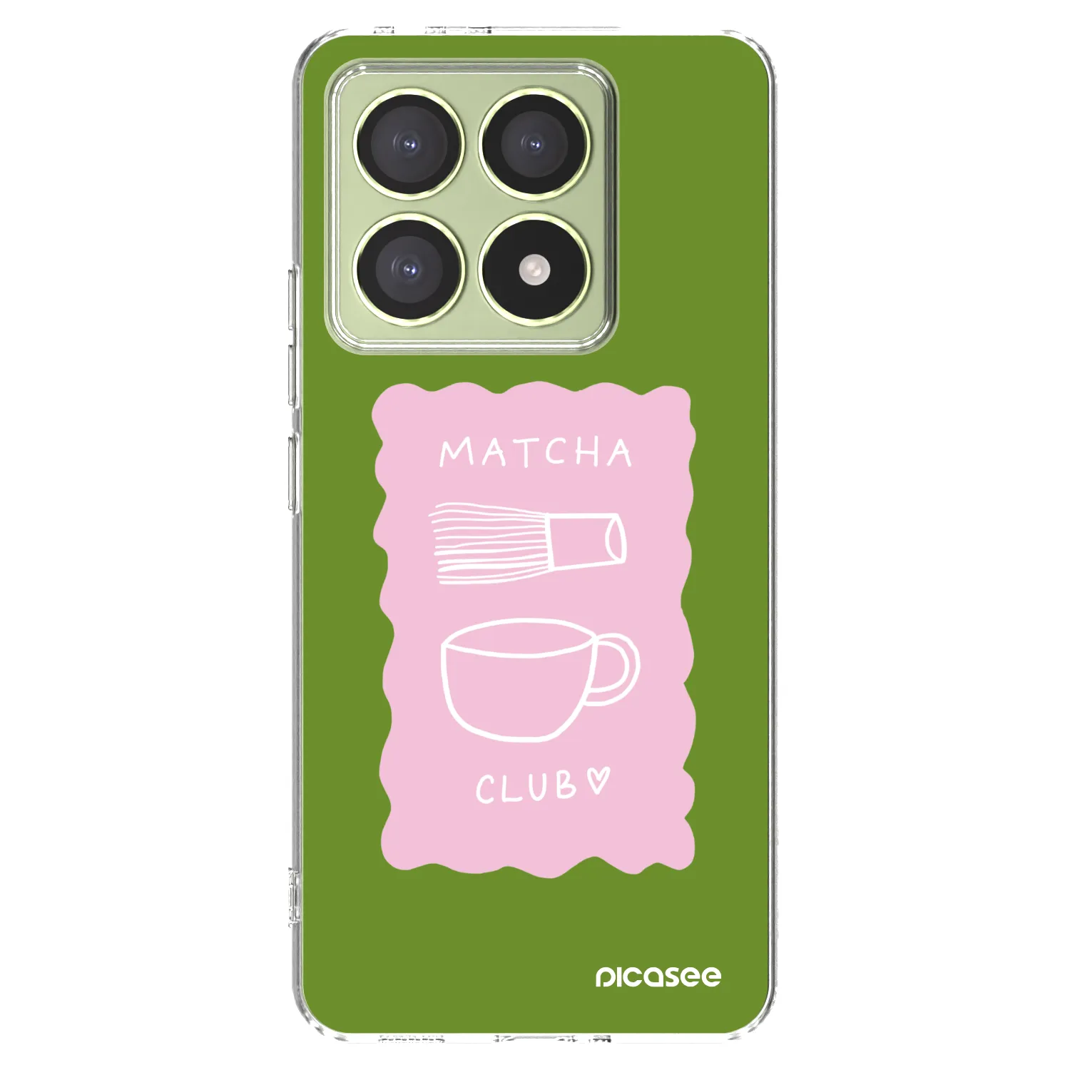 Picasee átlátszó szilikon tok az alábbi mobiltelefonokra Xiaomi 14T - Matcha club