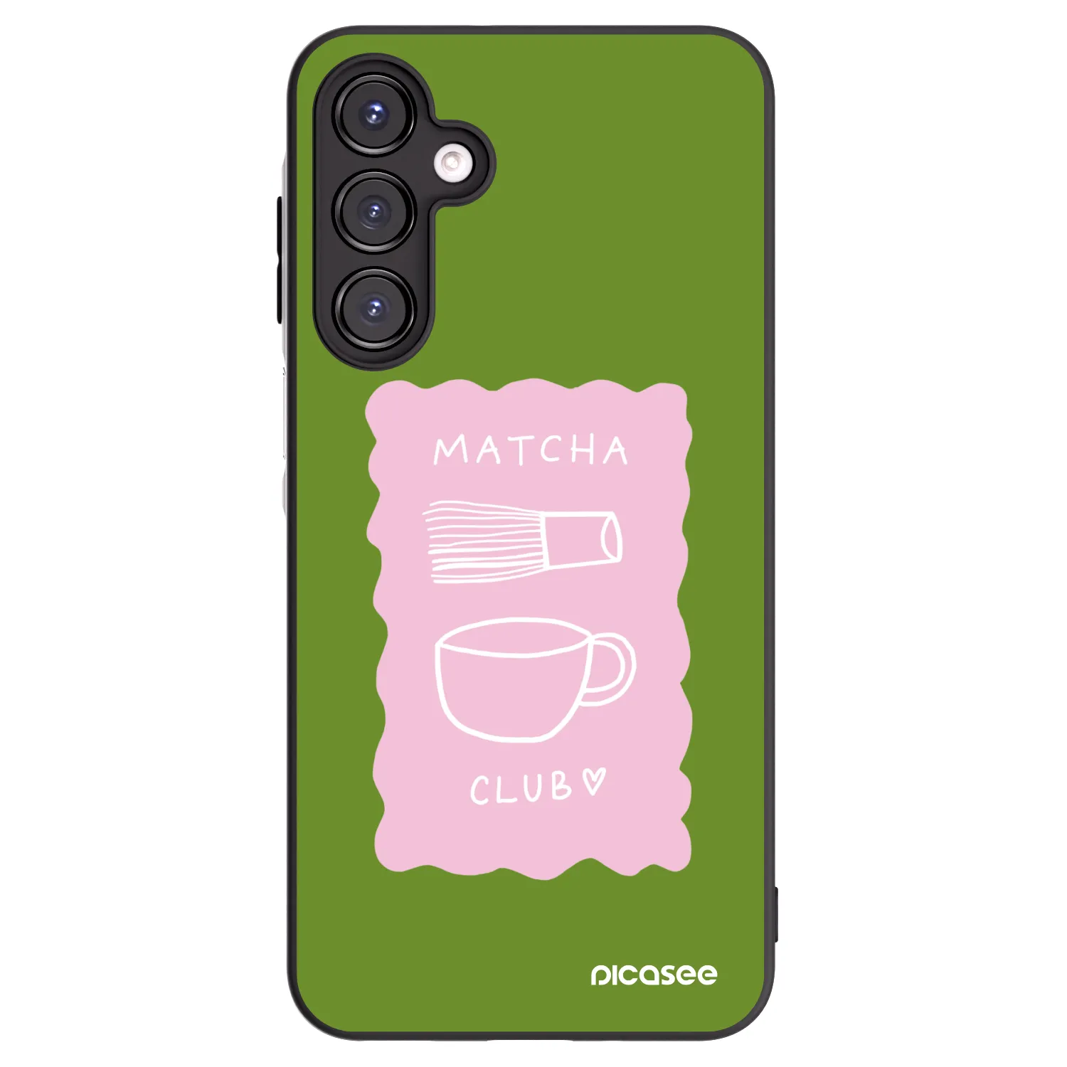 Picasee fekete szilikon tok az alábbi mobiltelefonokra Samsung Galaxy A16 5G - Matcha club
