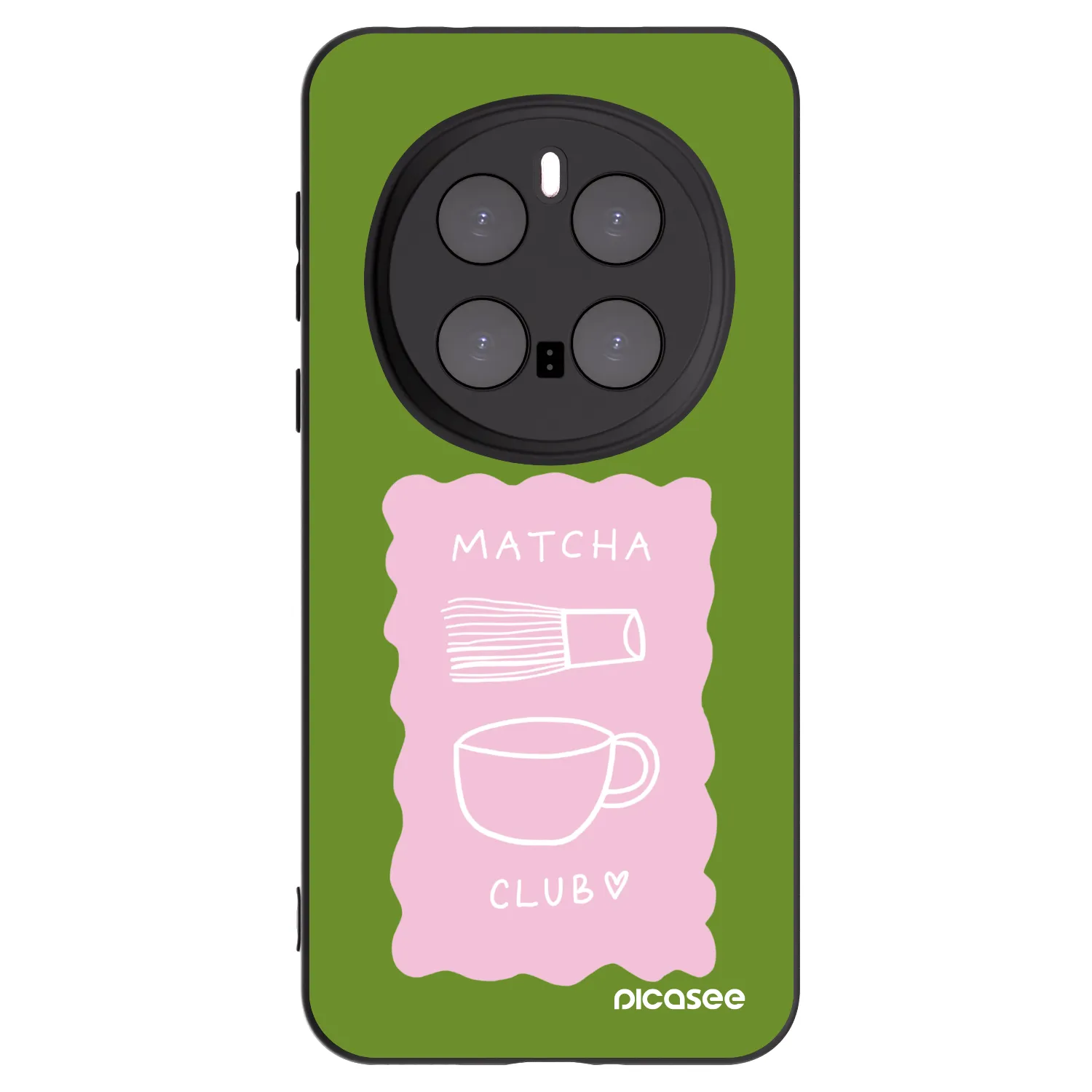 Picasee fekete szilikon tok az alábbi mobiltelefonokra Honor Magic7 Pro 5G - Matcha club