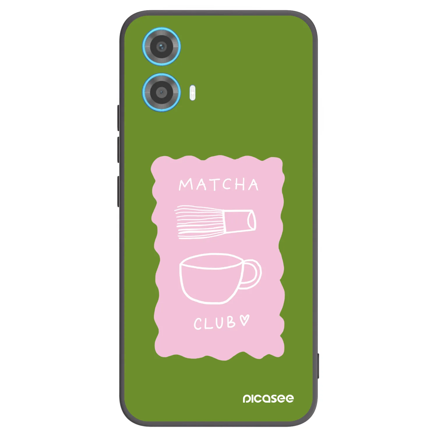 Picasee fekete szilikon tok az alábbi mobiltelefonokra Motorola Moto G34 5G - Matcha club