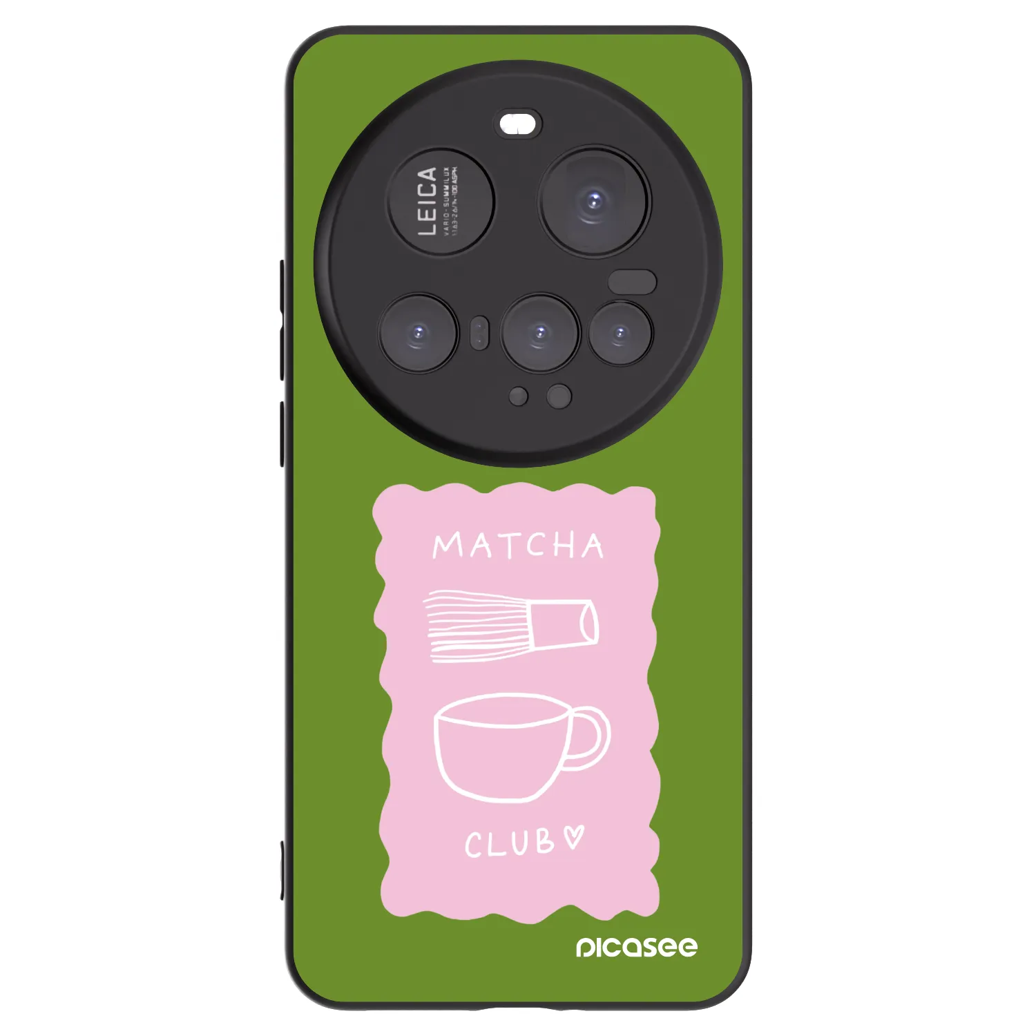 Picasee fekete szilikon tok az alábbi mobiltelefonokra Xiaomi 15 Ultra - Matcha club