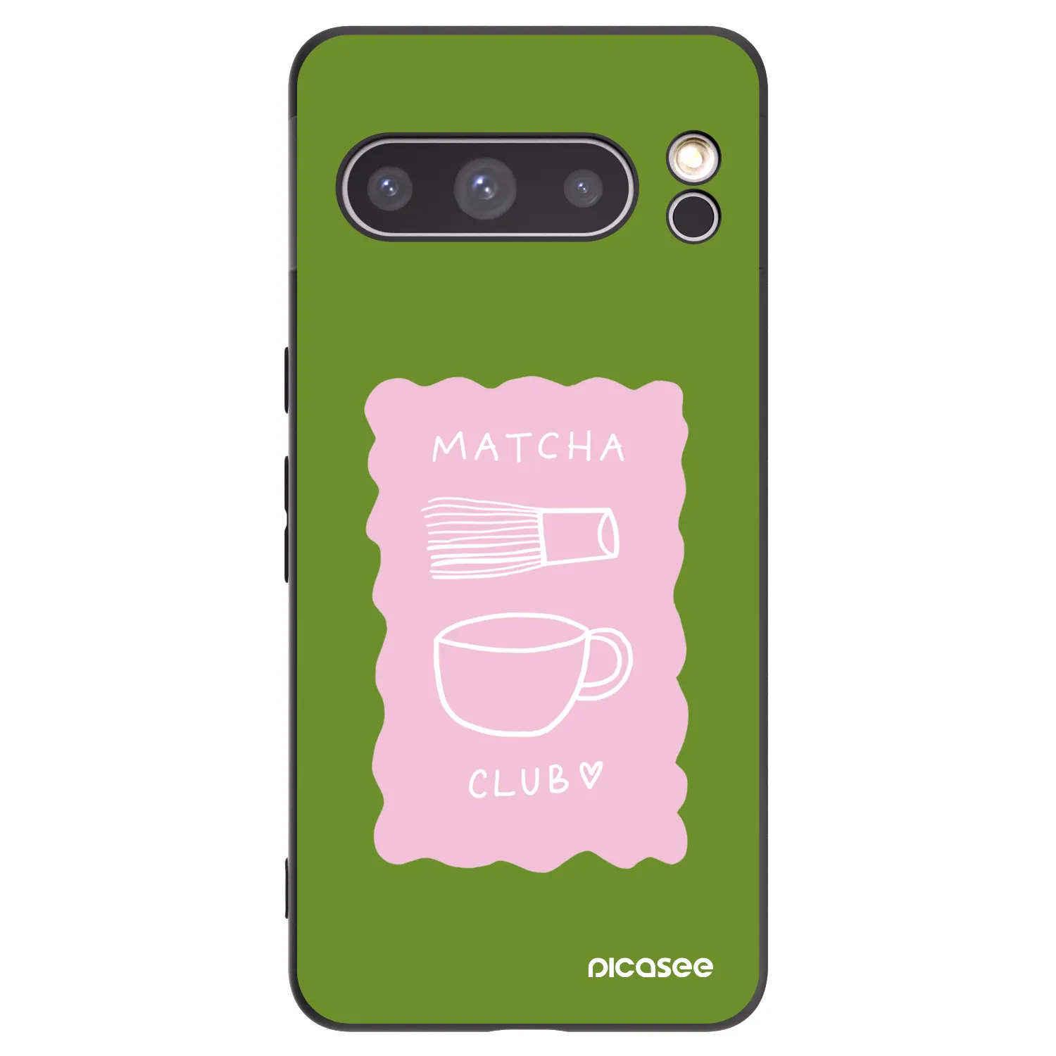 Picasee fekete szilikon tok az alábbi mobiltelefonokra Google Pixel 8 Pro - Matcha club