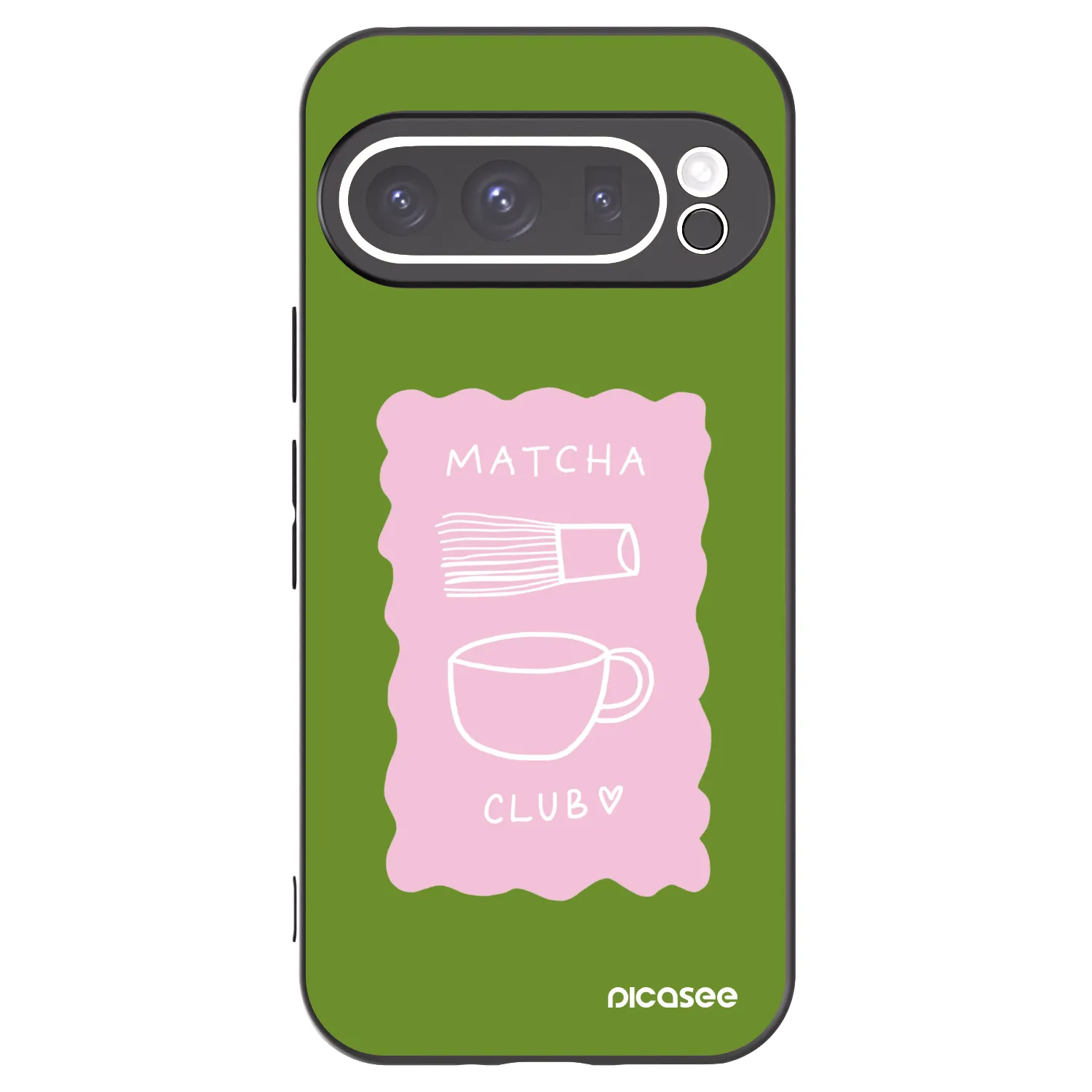 Picasee fekete szilikon tok az alábbi mobiltelefonokra Google Pixel 9 Pro - Matcha club