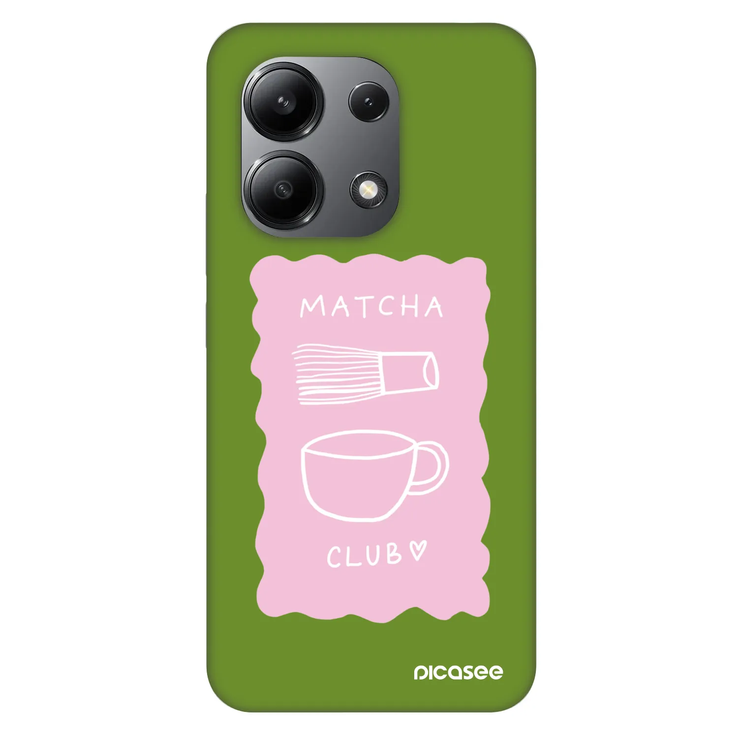 Picasee Fashion Case Xiaomi Redmi Note 13 4G - Matcha club