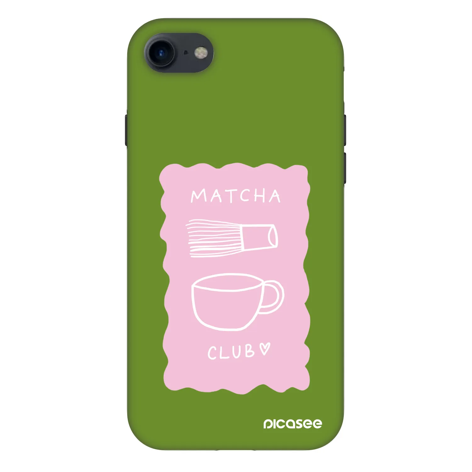 Picasee Fashion Case Apple iPhone SE 2020 - Matcha club