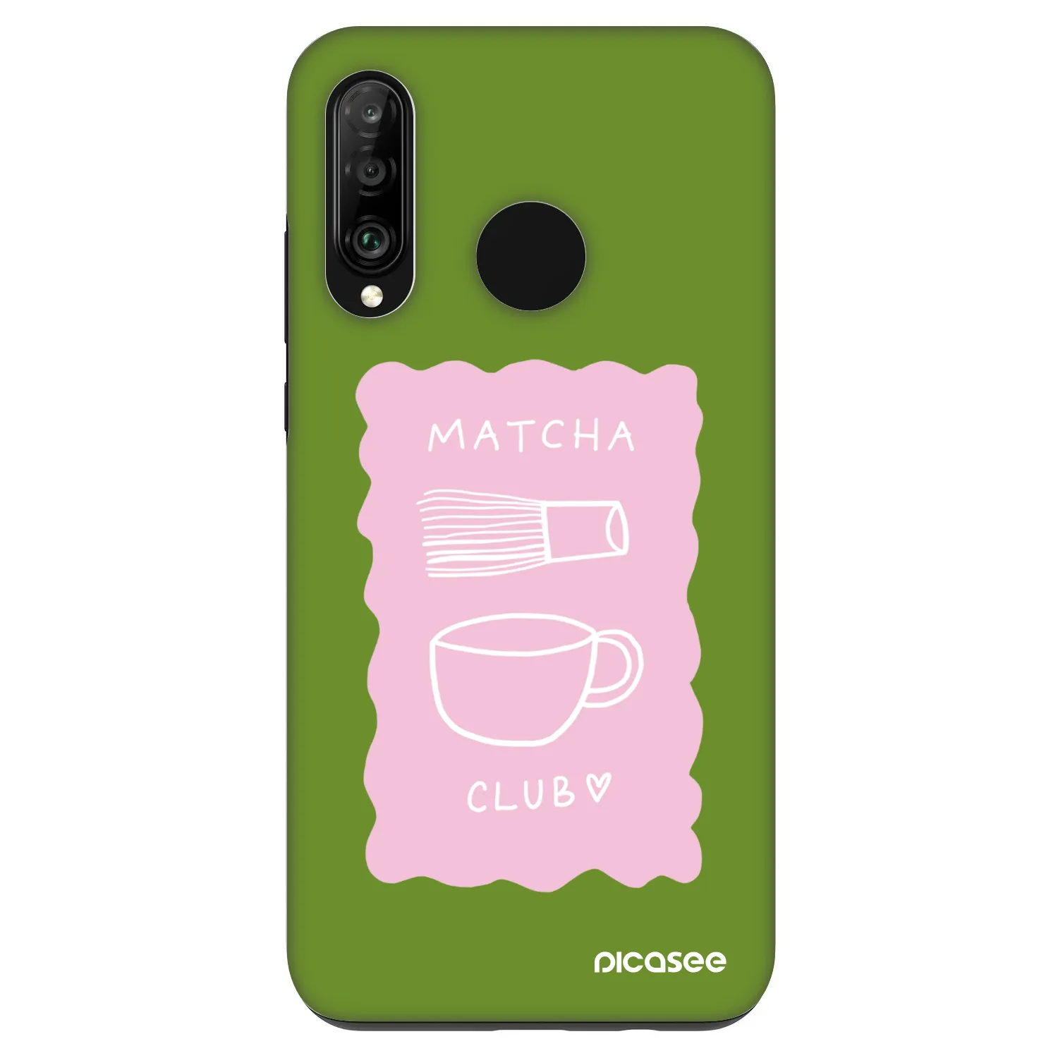 Picasee Fashion Case Huawei P30 Lite - Matcha club