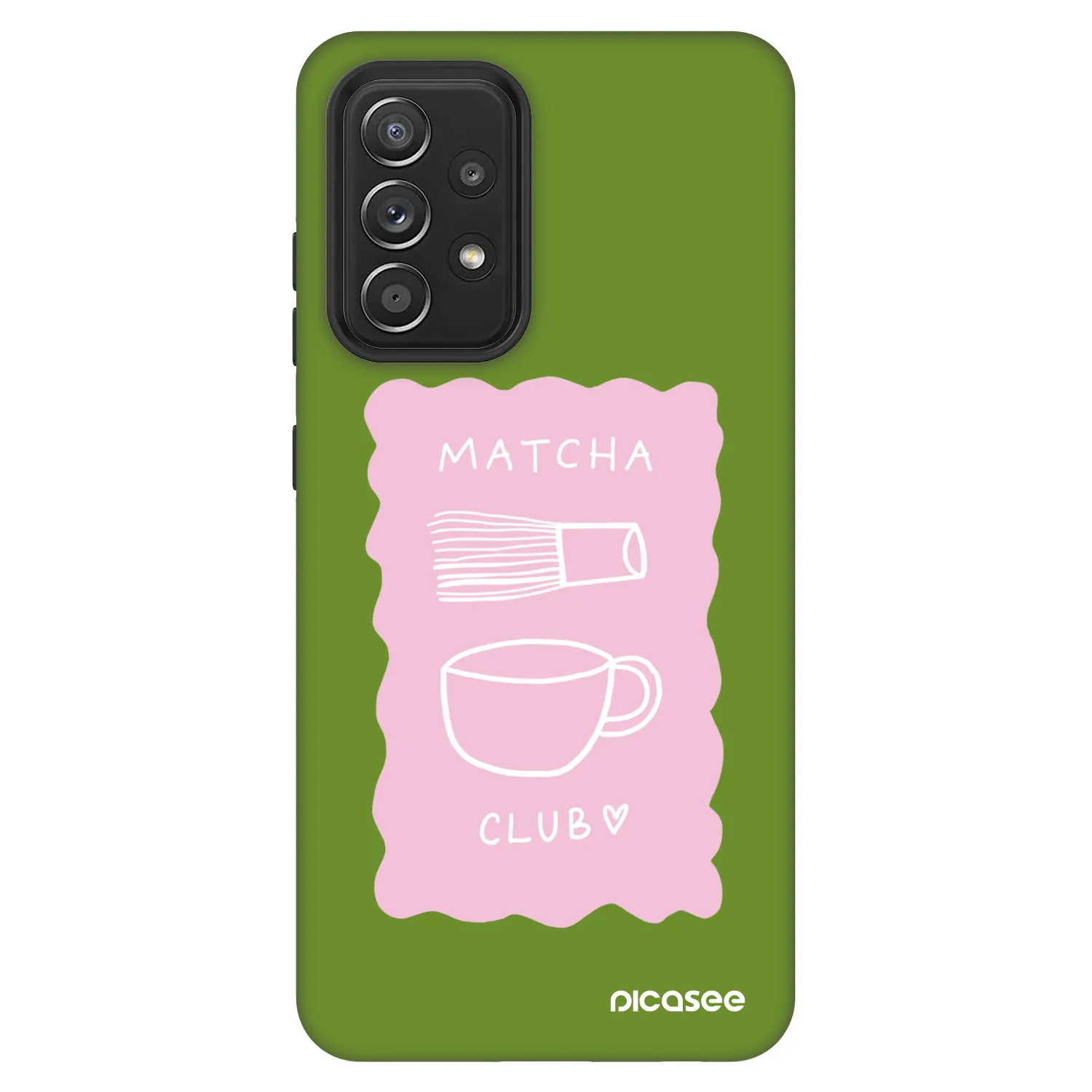 Picasee Fashion Case Samsung Galaxy A52 5G A525F - Matcha club