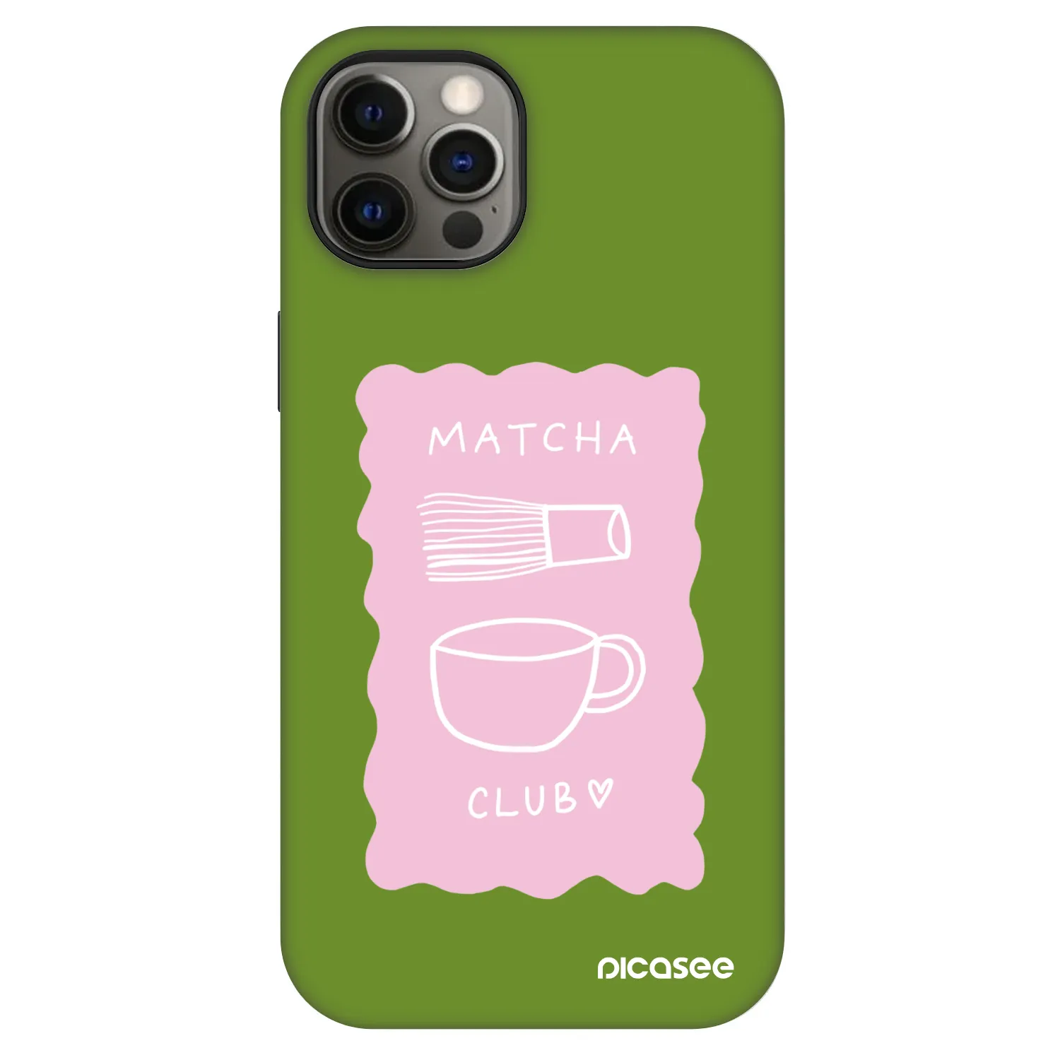 Picasee Fashion Case MagSafe Apple iPhone 12 - Matcha club