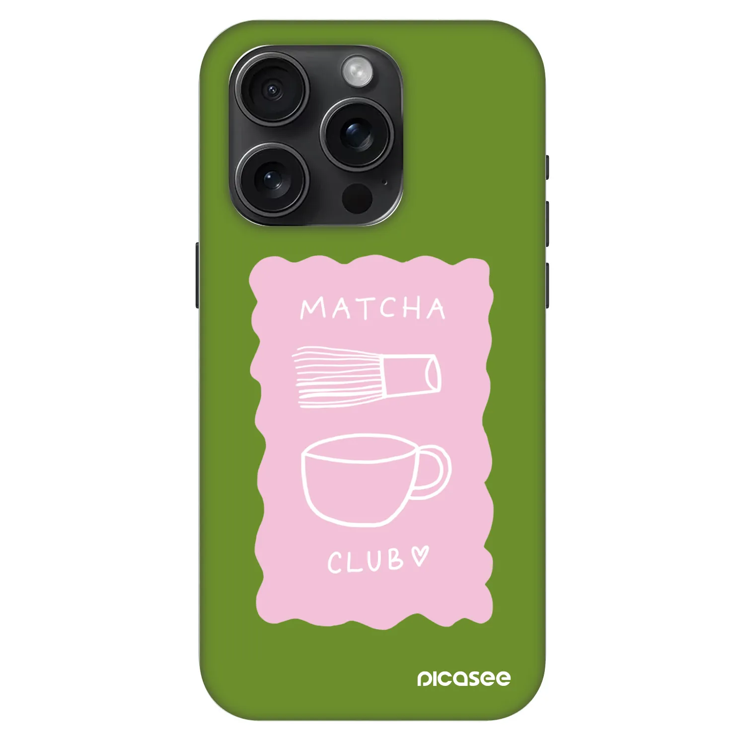 Picasee Fashion Case MagSafe Apple iPhone 15 Pro - Matcha club
