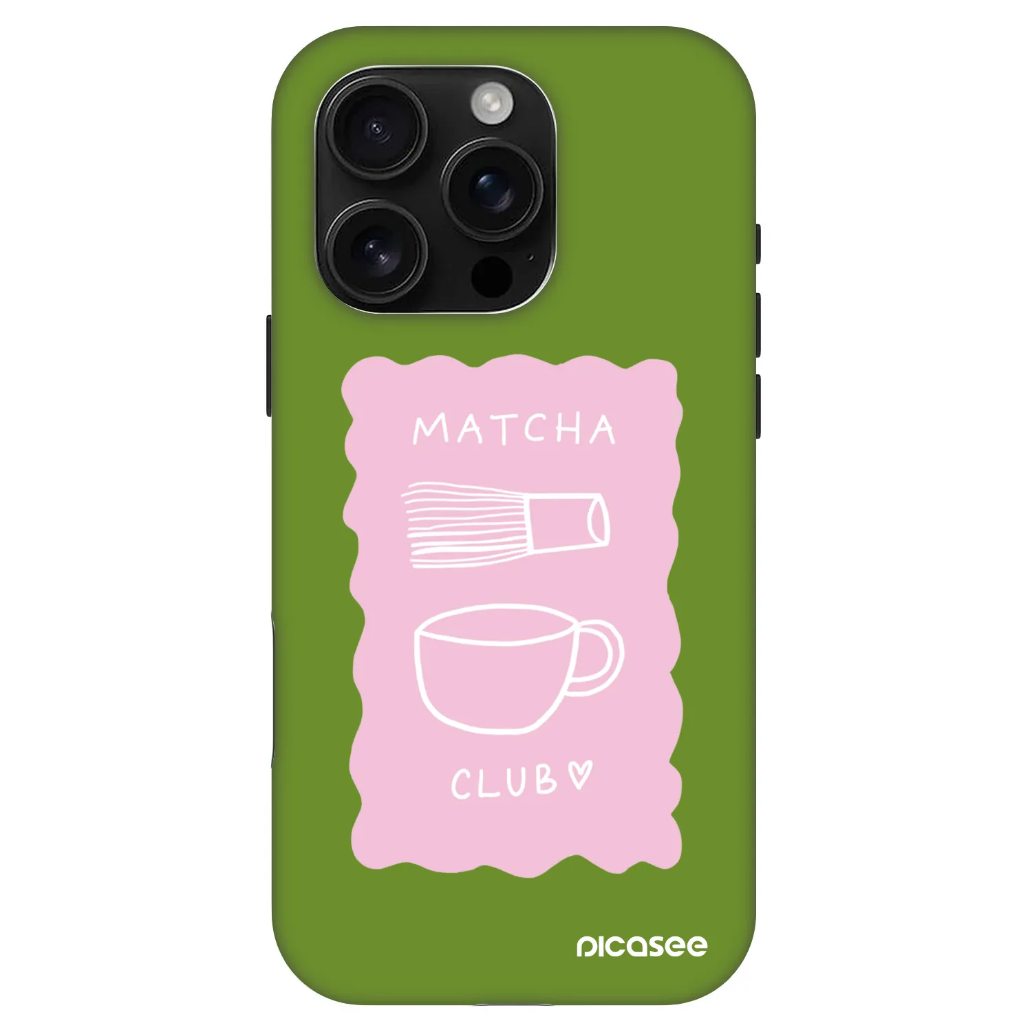 Picasee Fashion Case MagSafe Apple iPhone 16 Pro - Matcha club