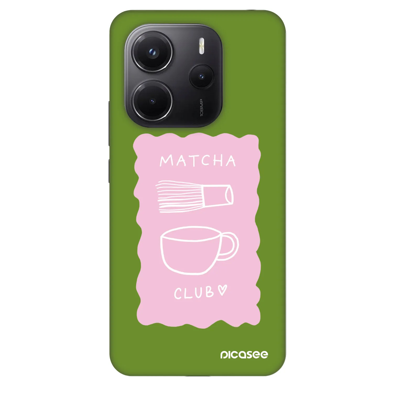 Picasee Fashion Case Xiaomi Redmi Note 14 4G - Matcha club