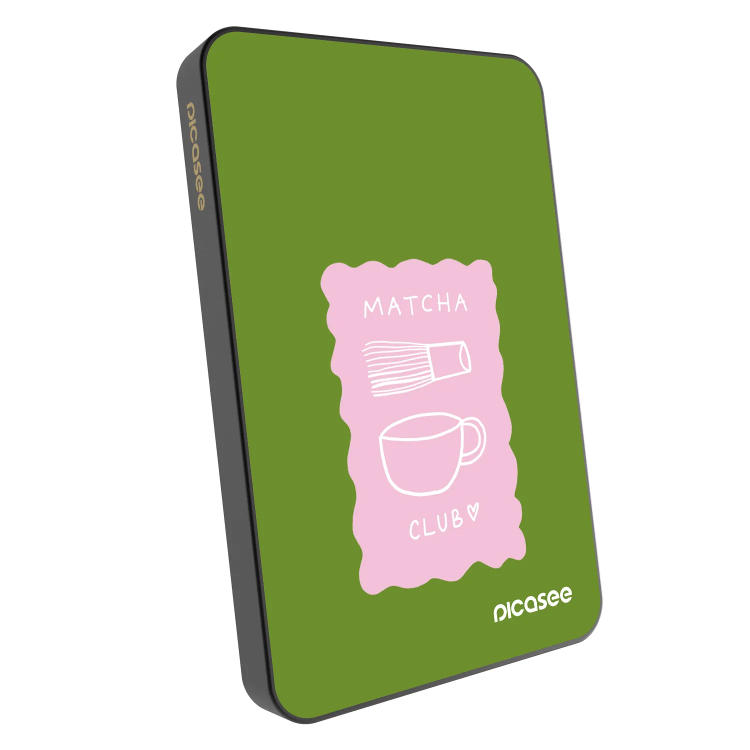 Picasee Powerbank MagSafe 5 000 mAh Szürke - Matcha club