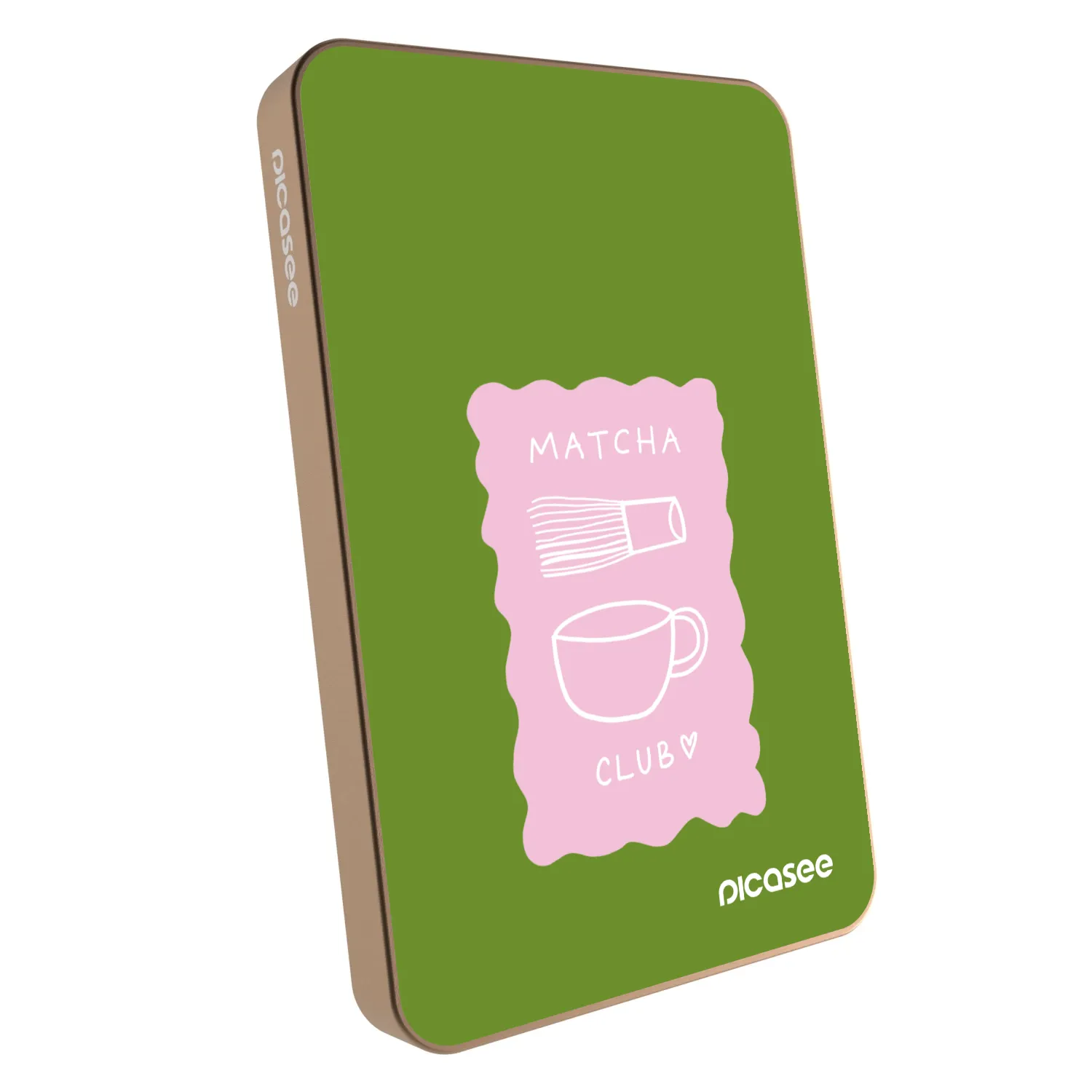 Picasee Powerbank MagSafe 5 000 mAh Aranysárga - Matcha club