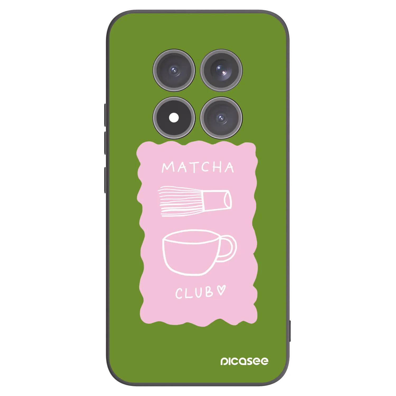 Picasee fekete szilikon tok az alábbi mobiltelefonokra Xiaomi Redmi Note 15 Pro+ - Matcha club
