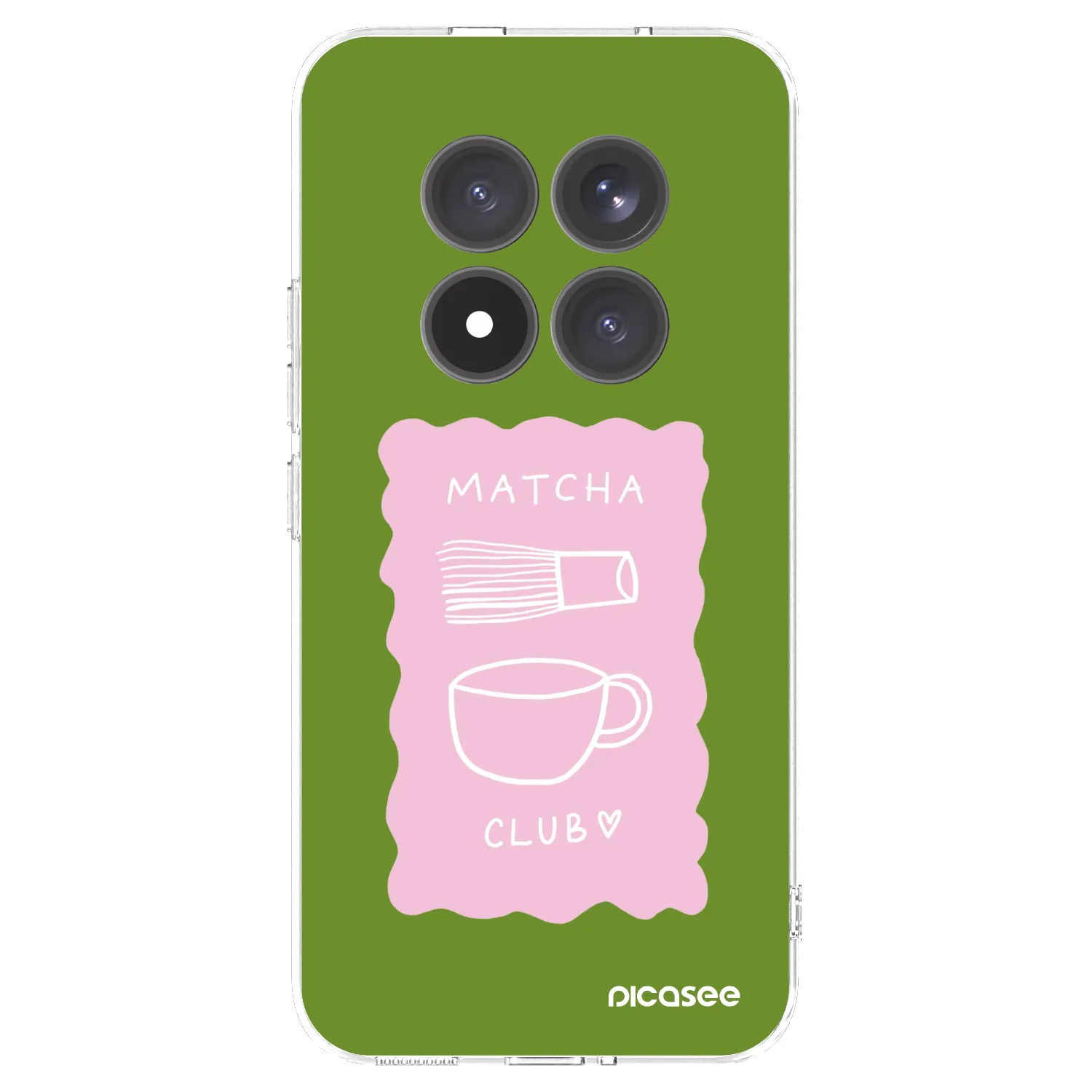 Picasee átlátszó szilikon tok az alábbi mobiltelefonokra Xiaomi Redmi Note 15 Pro+ - Matcha club