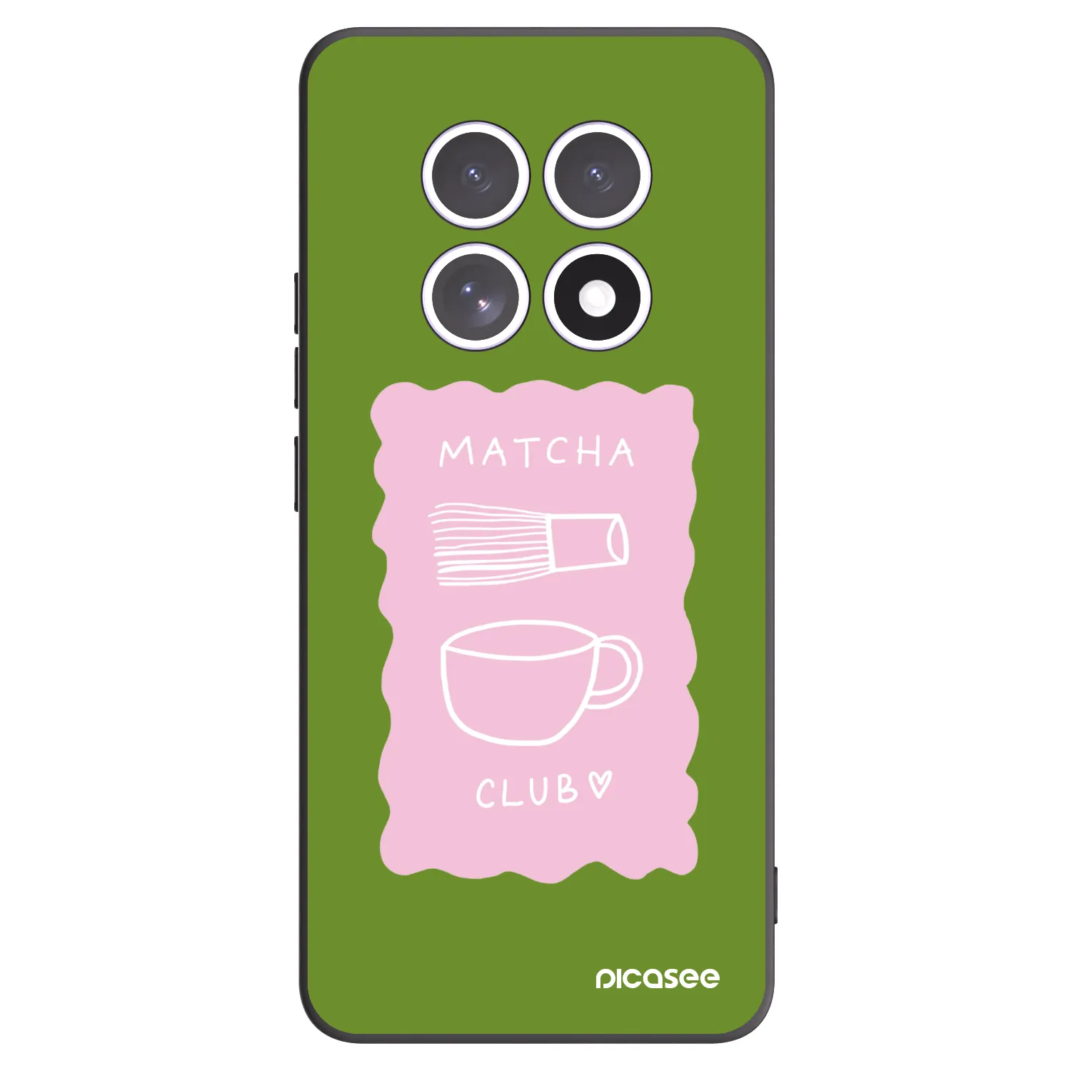 Picasee fekete szilikon tok az alábbi mobiltelefonokra Xiaomi Redmi Note 15 4G - Matcha club