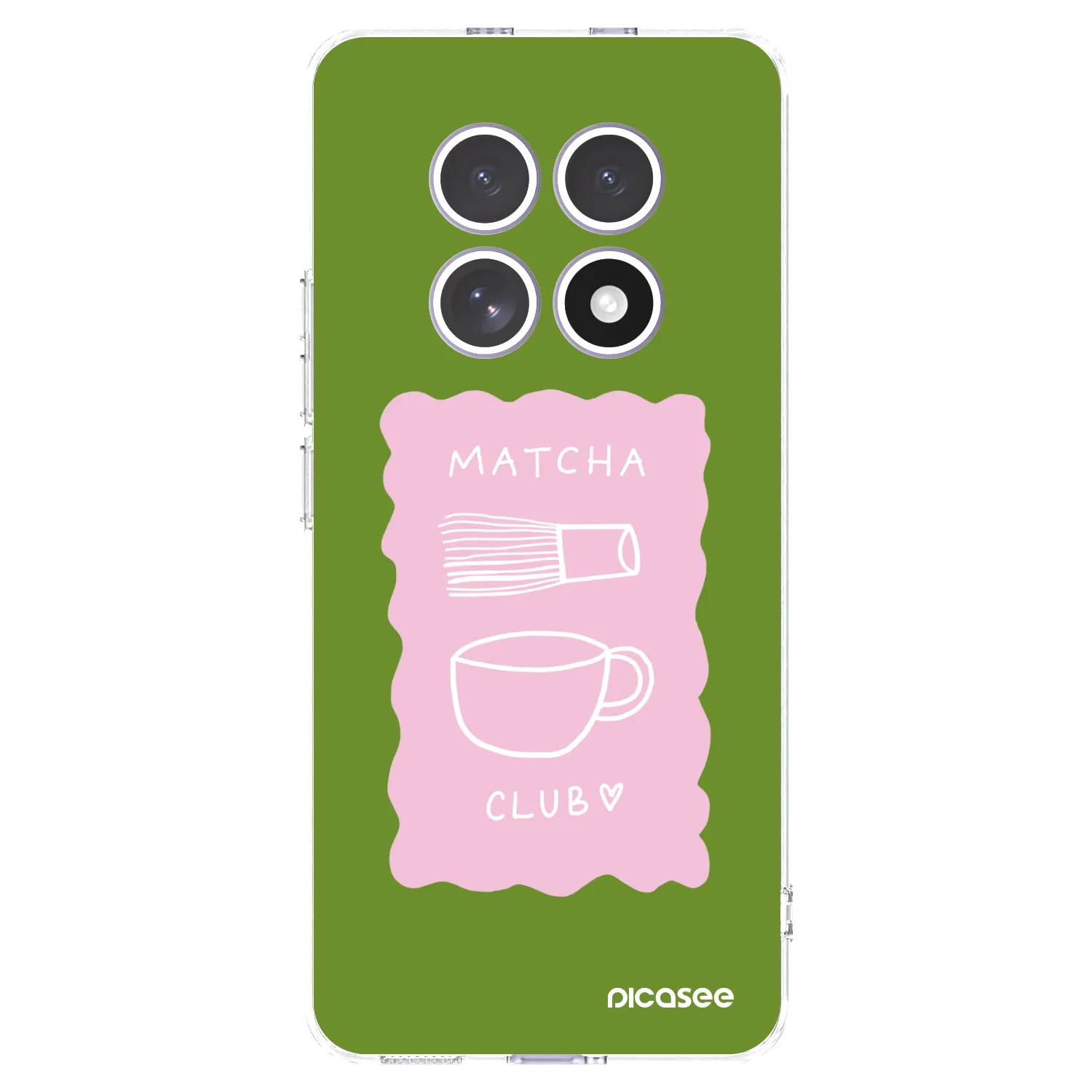 Picasee átlátszó szilikon tok az alábbi mobiltelefonokra Xiaomi Redmi Note 15 4G - Matcha club