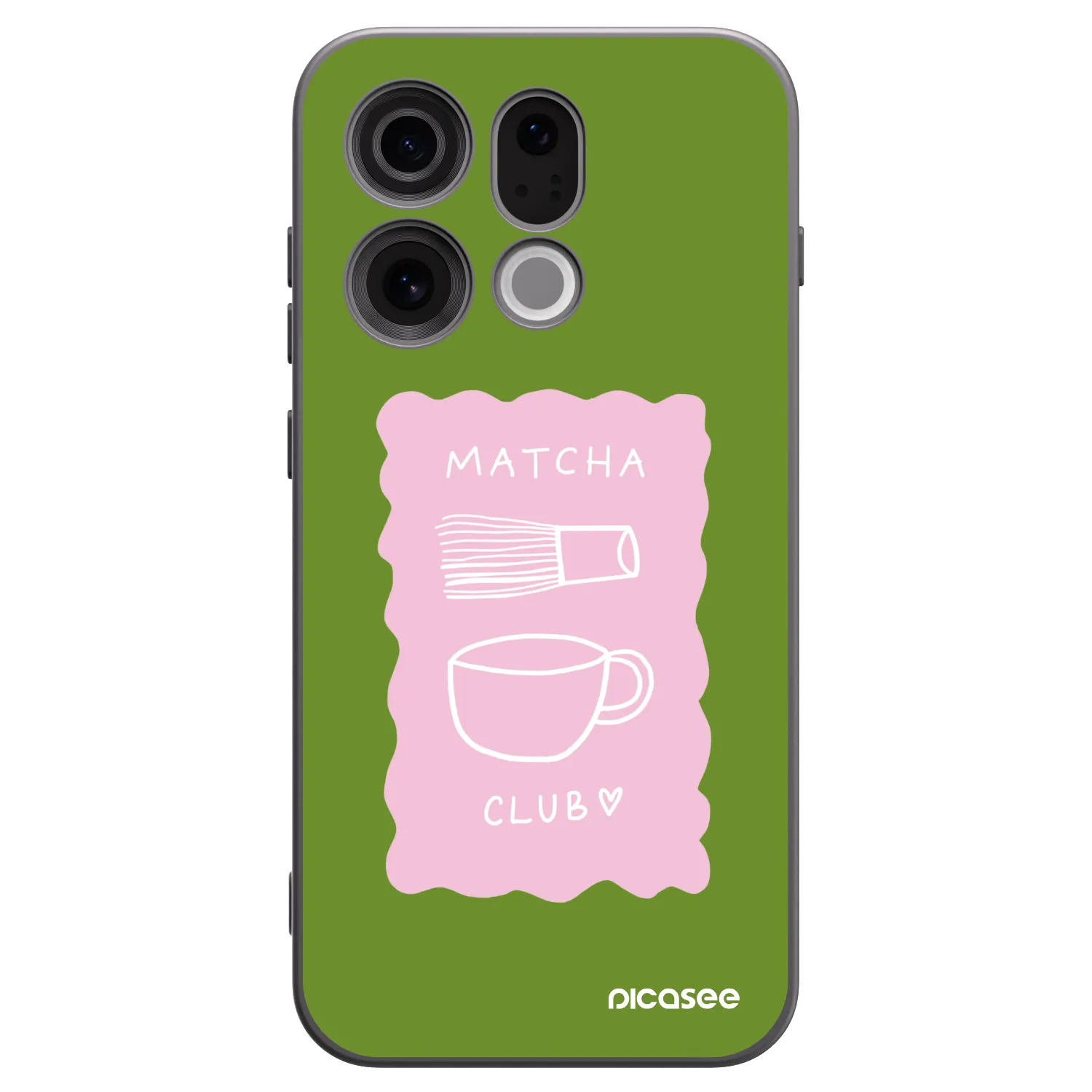Picasee fekete szilikon tok az alábbi mobiltelefonokra OPPO Find X9 - Matcha club