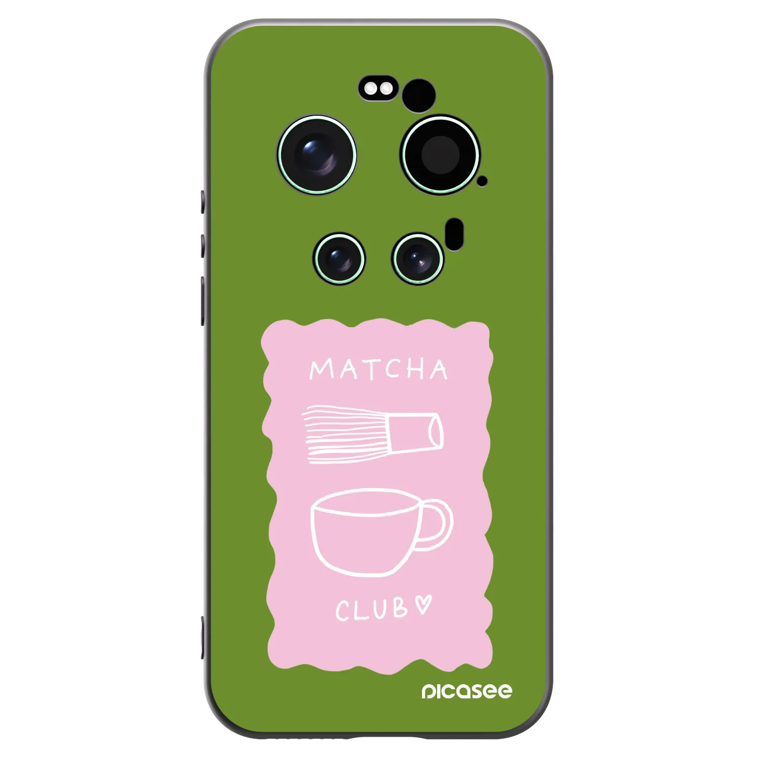 Picasee fekete szilikon tok az alábbi mobiltelefonokra Xiaomi 17 Ultra - Matcha club
