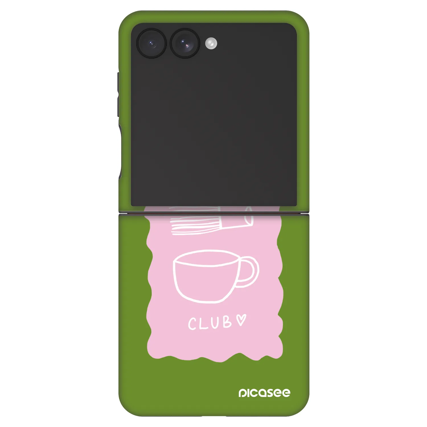 Picasee Fashion Case Samsung Galaxy Z Flip7 5G - Matcha club
