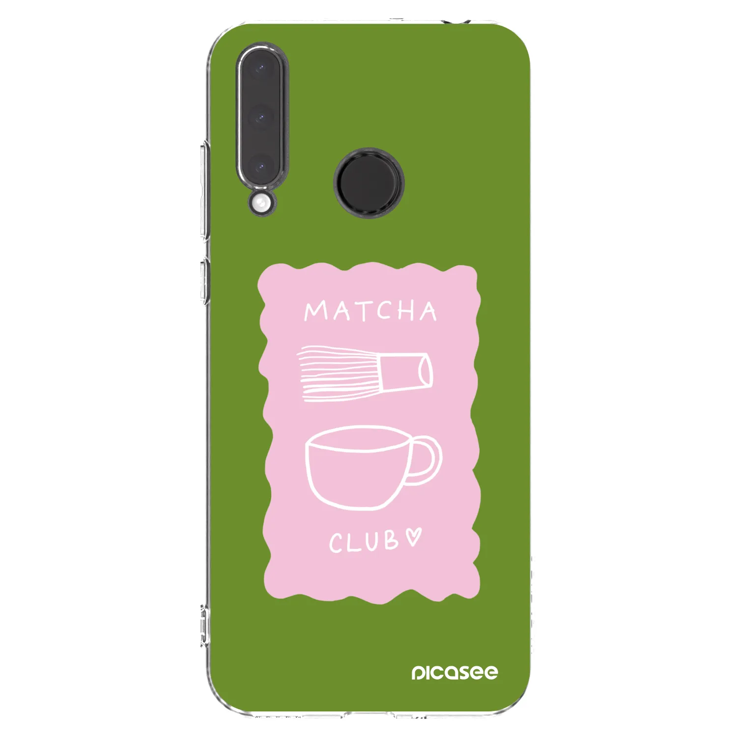 Picasee átlátszó szilikon tok az alábbi mobiltelefonokra Honor 20 Lite - Matcha club