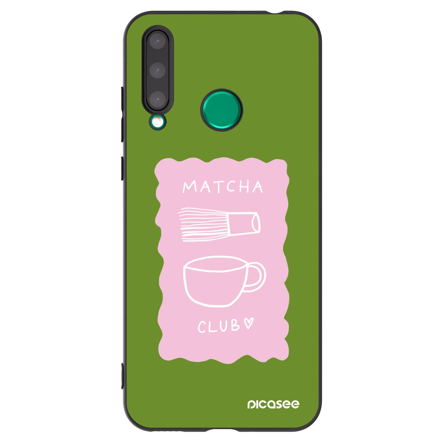 Picasee fekete szilikon tok az alábbi mobiltelefonokra Honor 20 Lite - Matcha club