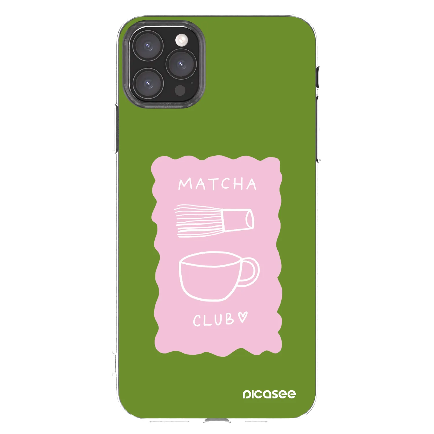 Picasee átlátszó szilikon tok az alábbi mobiltelefonokra Apple iPhone 11 Pro Max - Matcha club