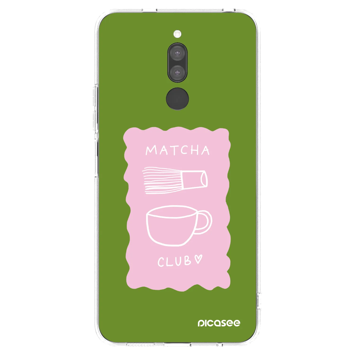 Picasee átlátszó szilikon tok az alábbi mobiltelefonokra Xiaomi Redmi 8 - Matcha club