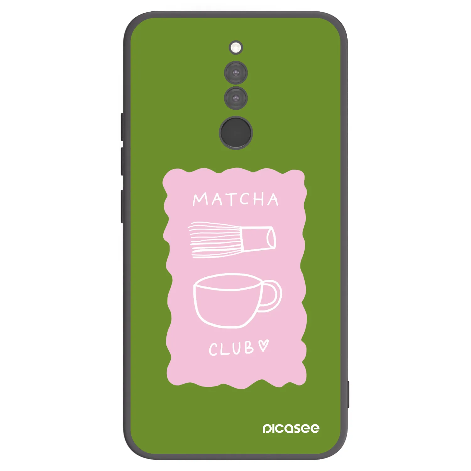 Picasee fekete szilikon tok az alábbi mobiltelefonokra Xiaomi Redmi 8 - Matcha club