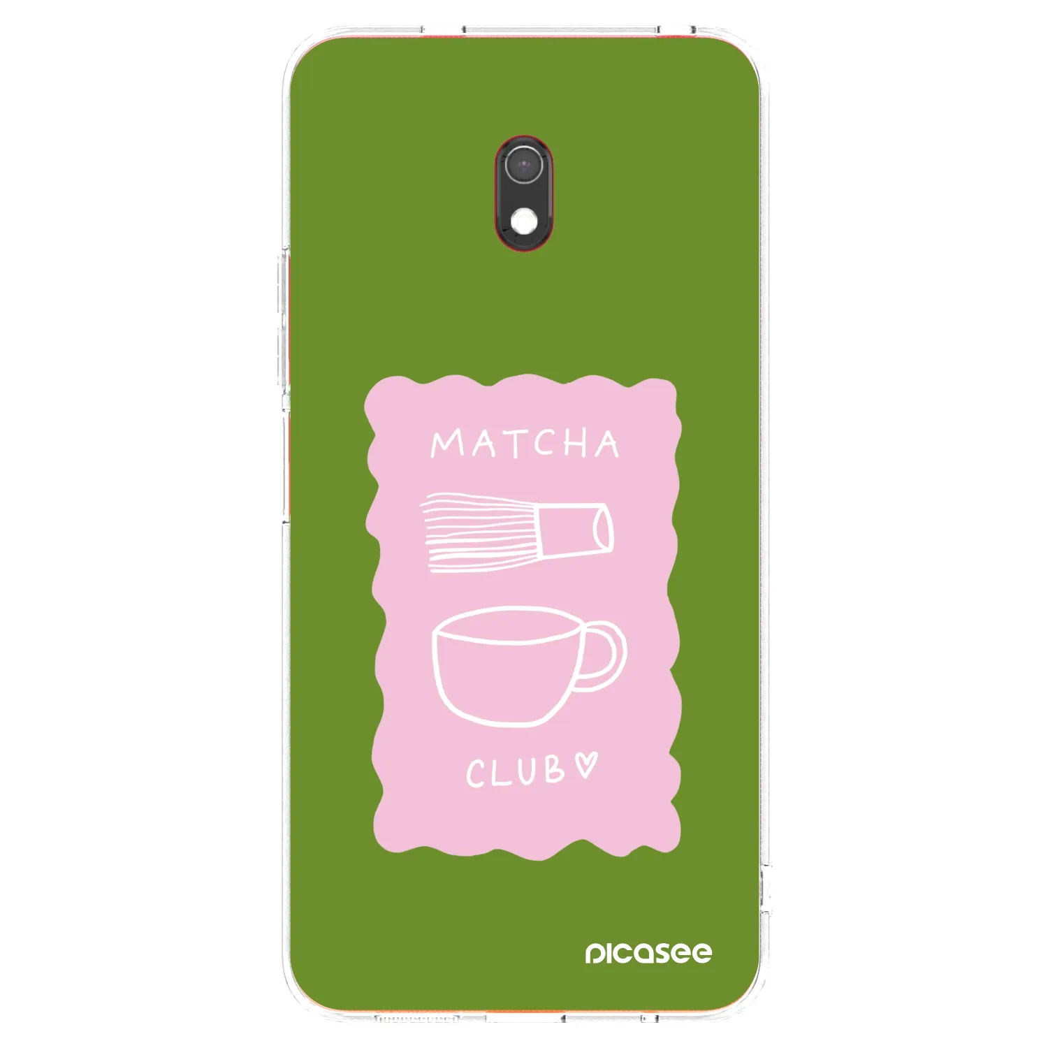Picasee átlátszó szilikon tok az alábbi mobiltelefonokra Xiaomi Redmi 8A - Matcha club