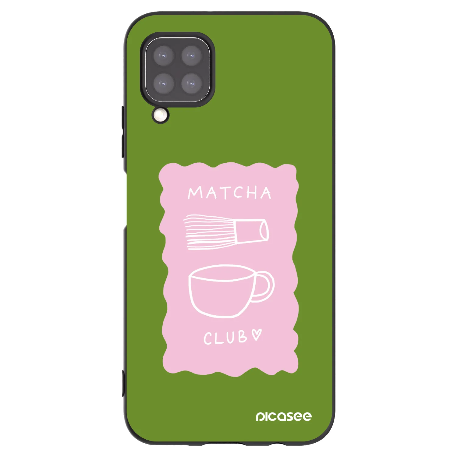 Picasee fekete szilikon tok az alábbi mobiltelefonokra Huawei P40 Lite - Matcha club