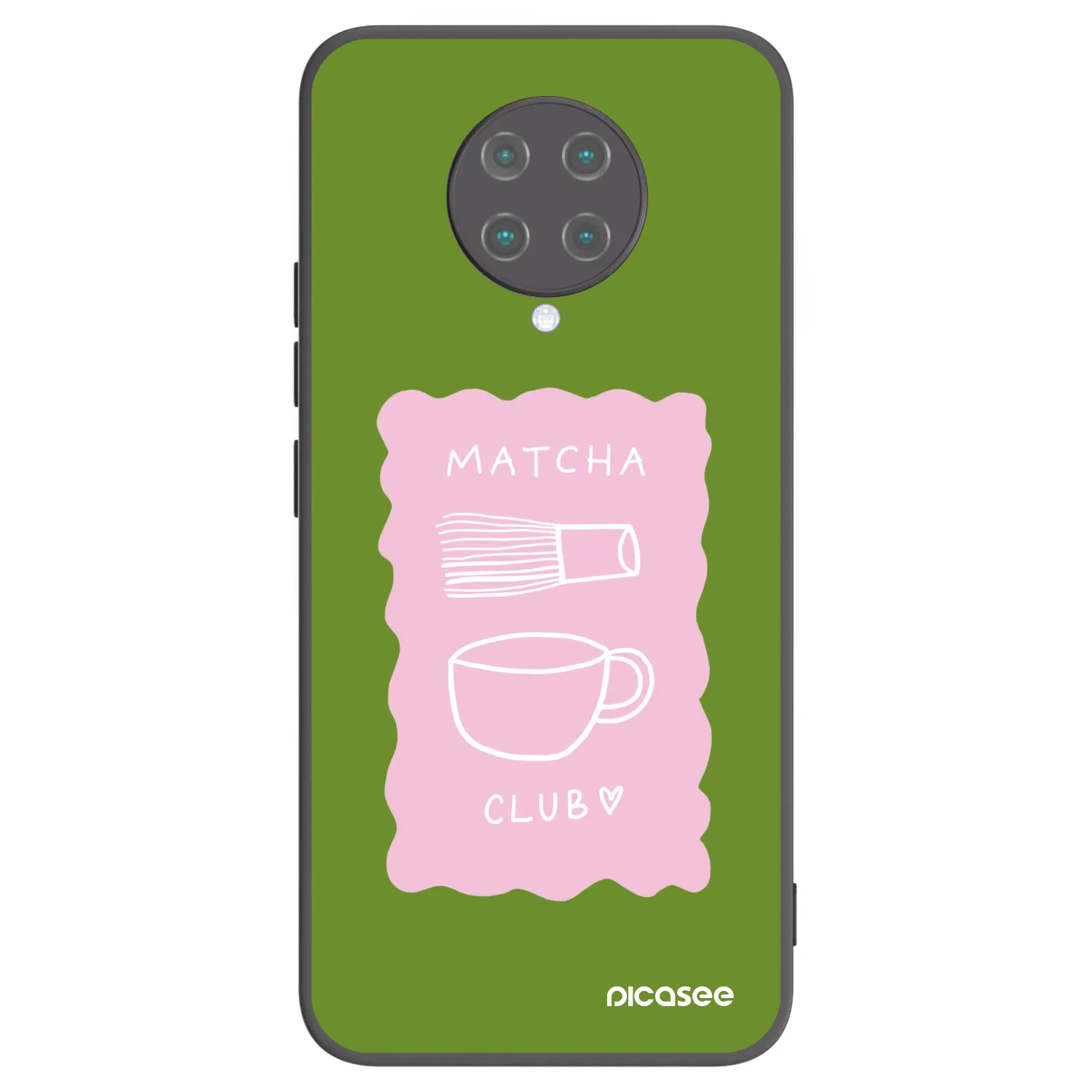Picasee fekete szilikon tok az alábbi mobiltelefonokra Xiaomi Poco F2 Pro - Matcha club