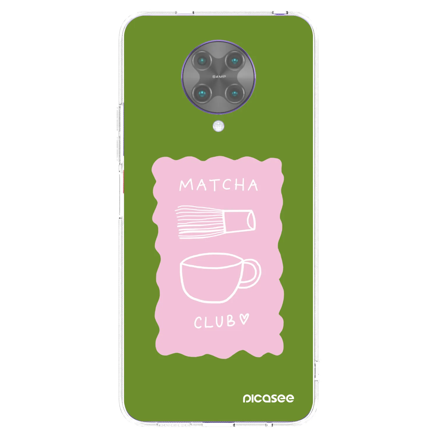 Picasee átlátszó szilikon tok az alábbi mobiltelefonokra Xiaomi Poco F2 Pro - Matcha club