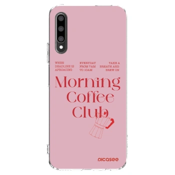 Picasee átlátszó szilikon tok az alábbi mobiltelefonokra Honor 9X Pro - Morning