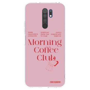 Picasee átlátszó szilikon tok az alábbi mobiltelefonokra Xiaomi Redmi 9 - Morning